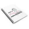 Spiral Notebook - Ruled Line - Fearless Confidence Coufeax™