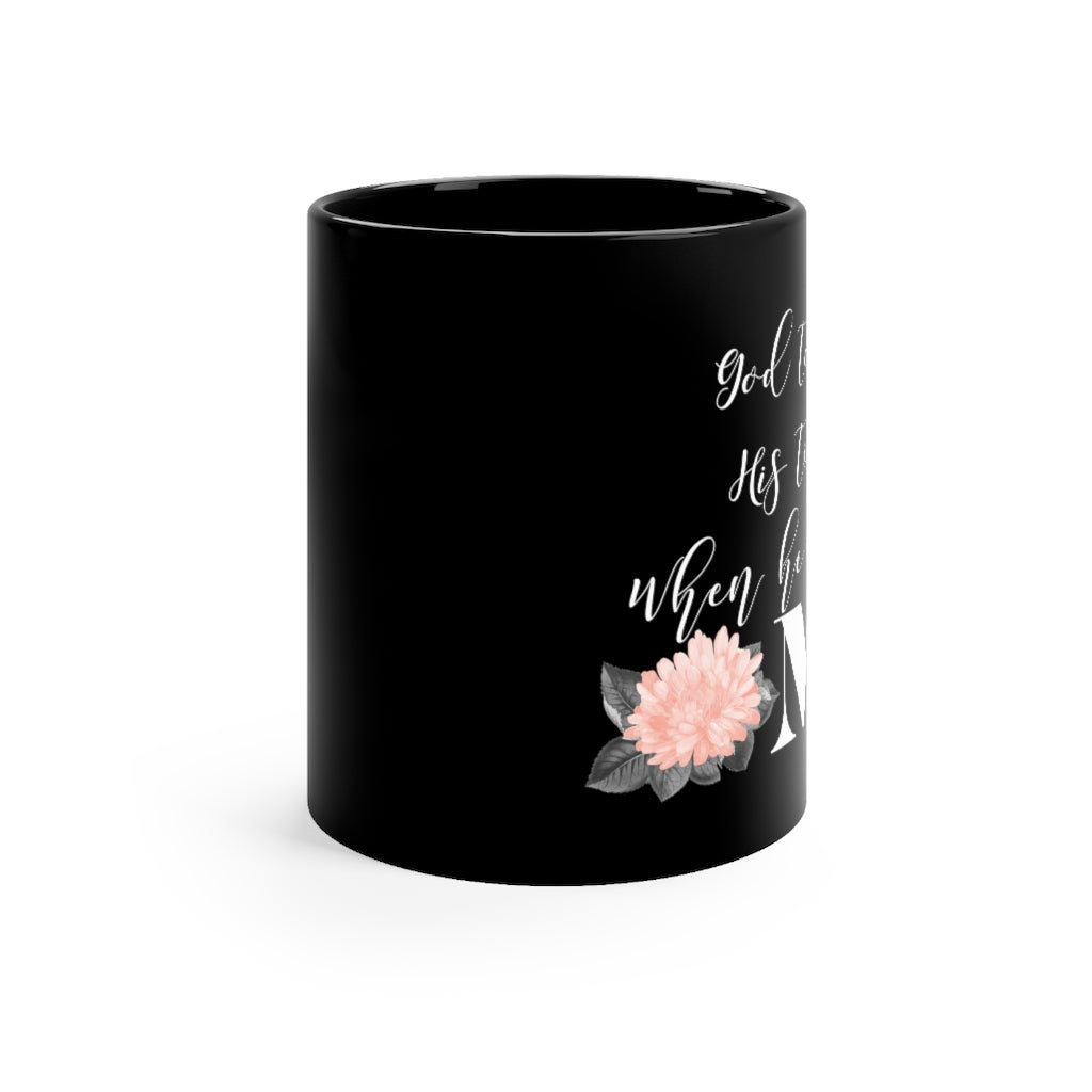 Black mug 11oz - Fearless Confidence Coufeax™