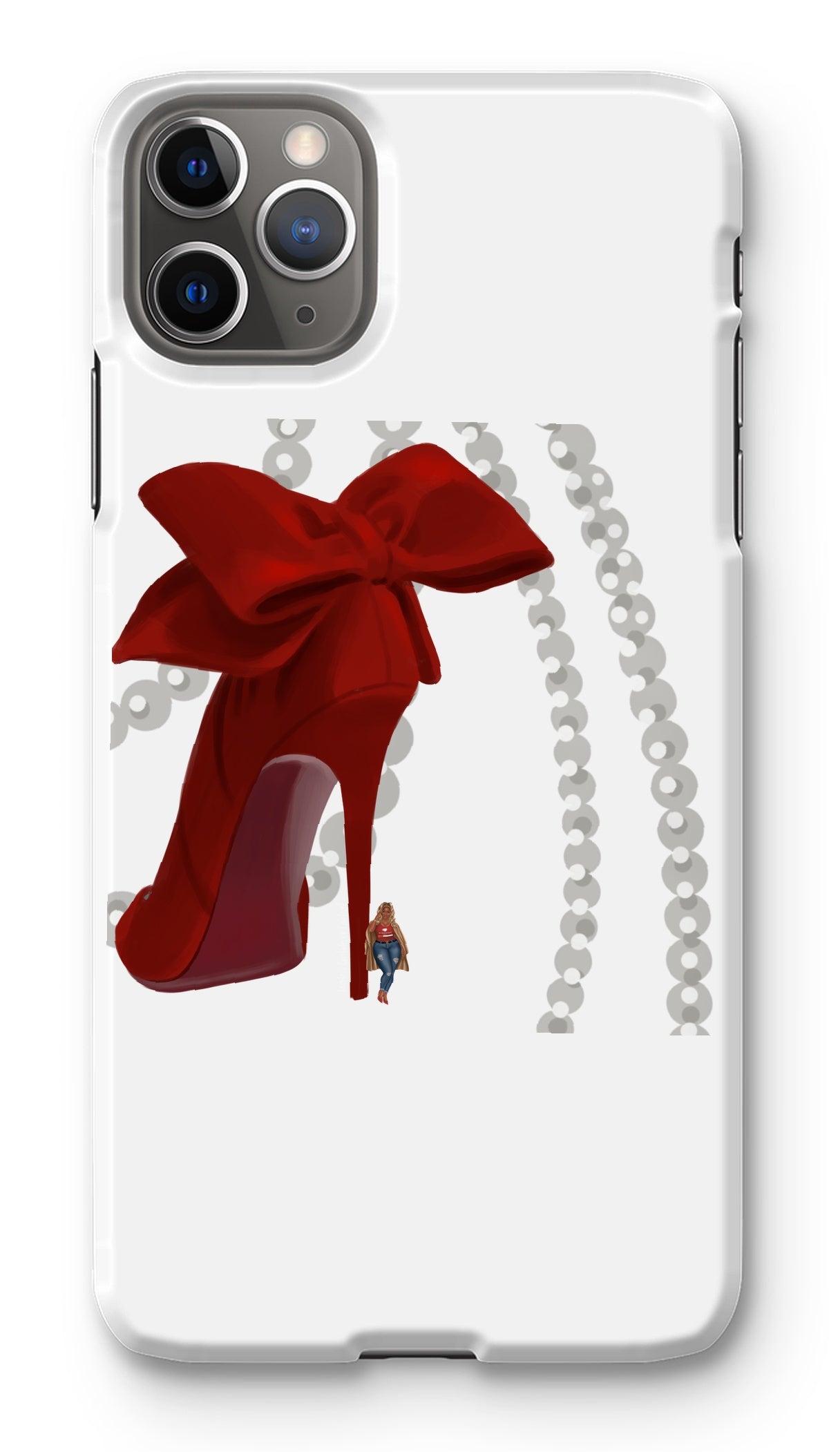 Heels & Pearls Phone Case - Fearless Confidence Coufeax™