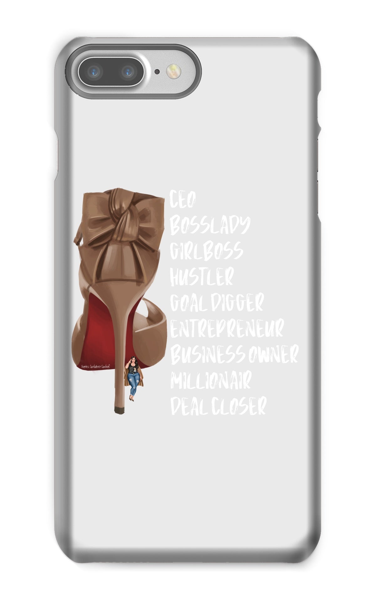 CEO WOMEN TSHIRT  Phone Case - Fearless Confidence Coufeax™