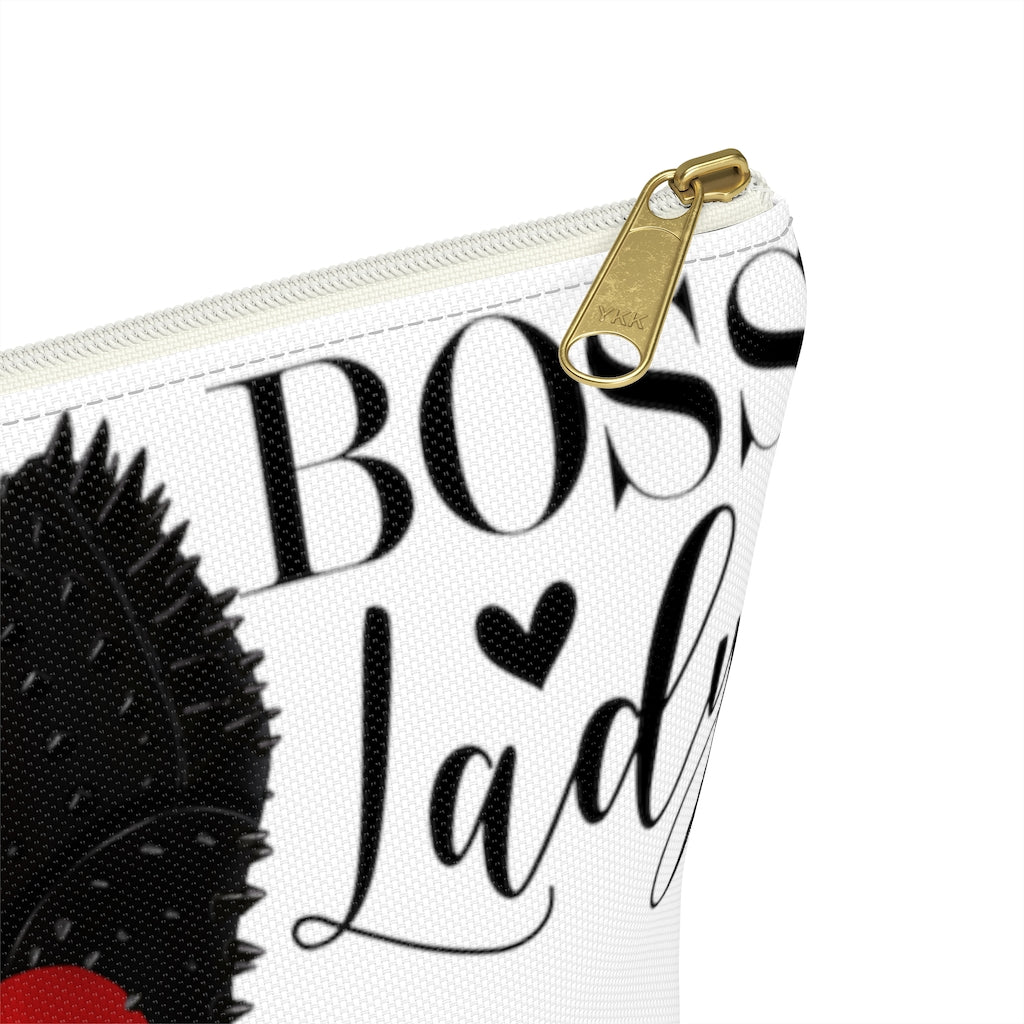 Boss Lady  Accessory Pouch w T-bottom - Fearless Confidence Coufeax™