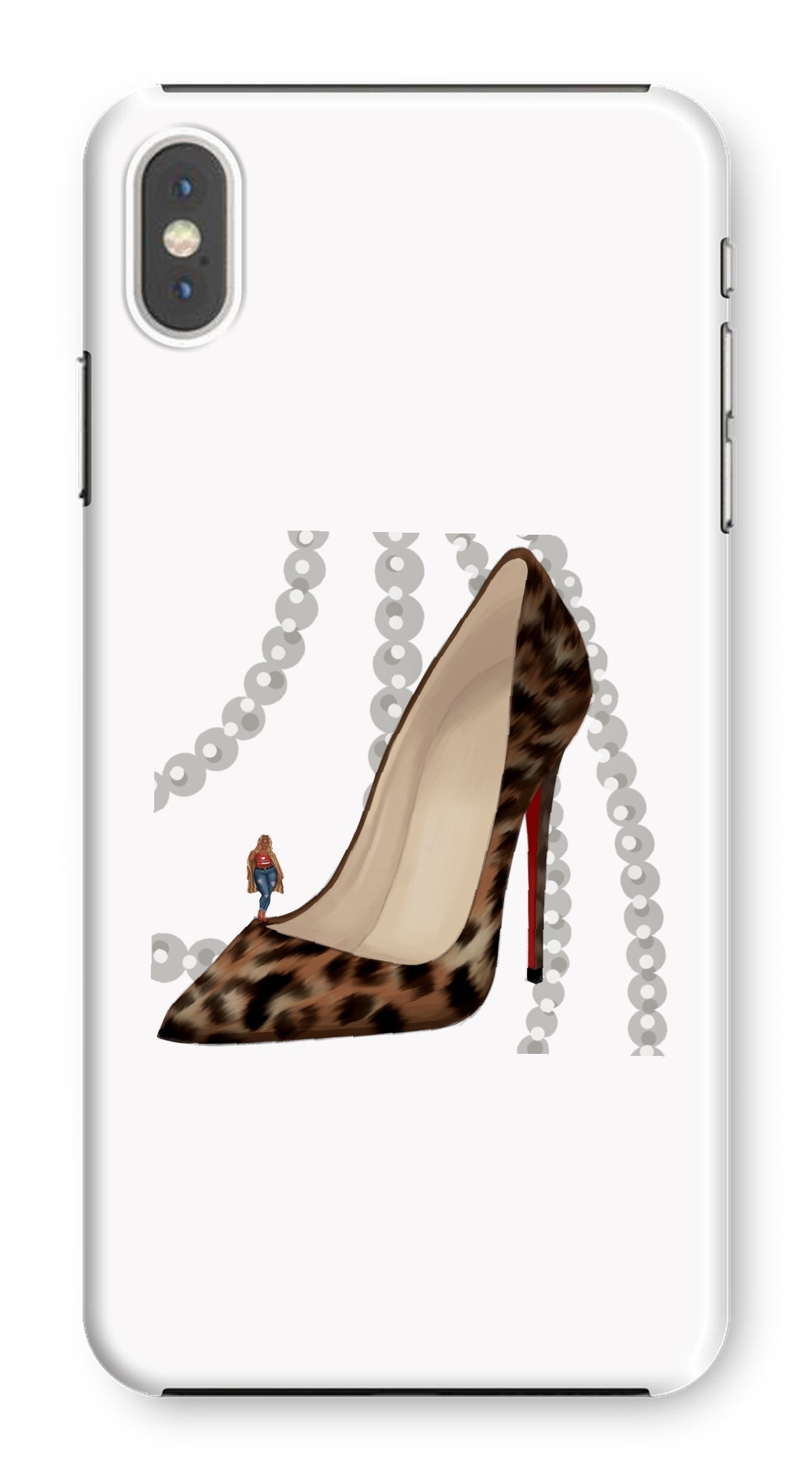 Leopard Heels Phone Case - Fearless Confidence Coufeax™