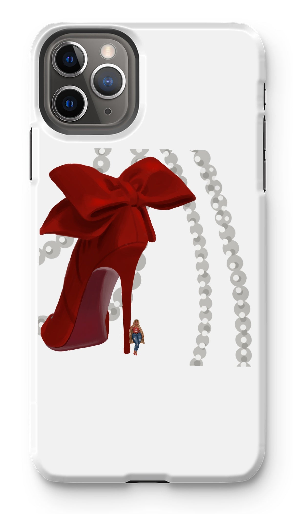 Heels & Pearls Phone Case - Fearless Confidence Coufeax™