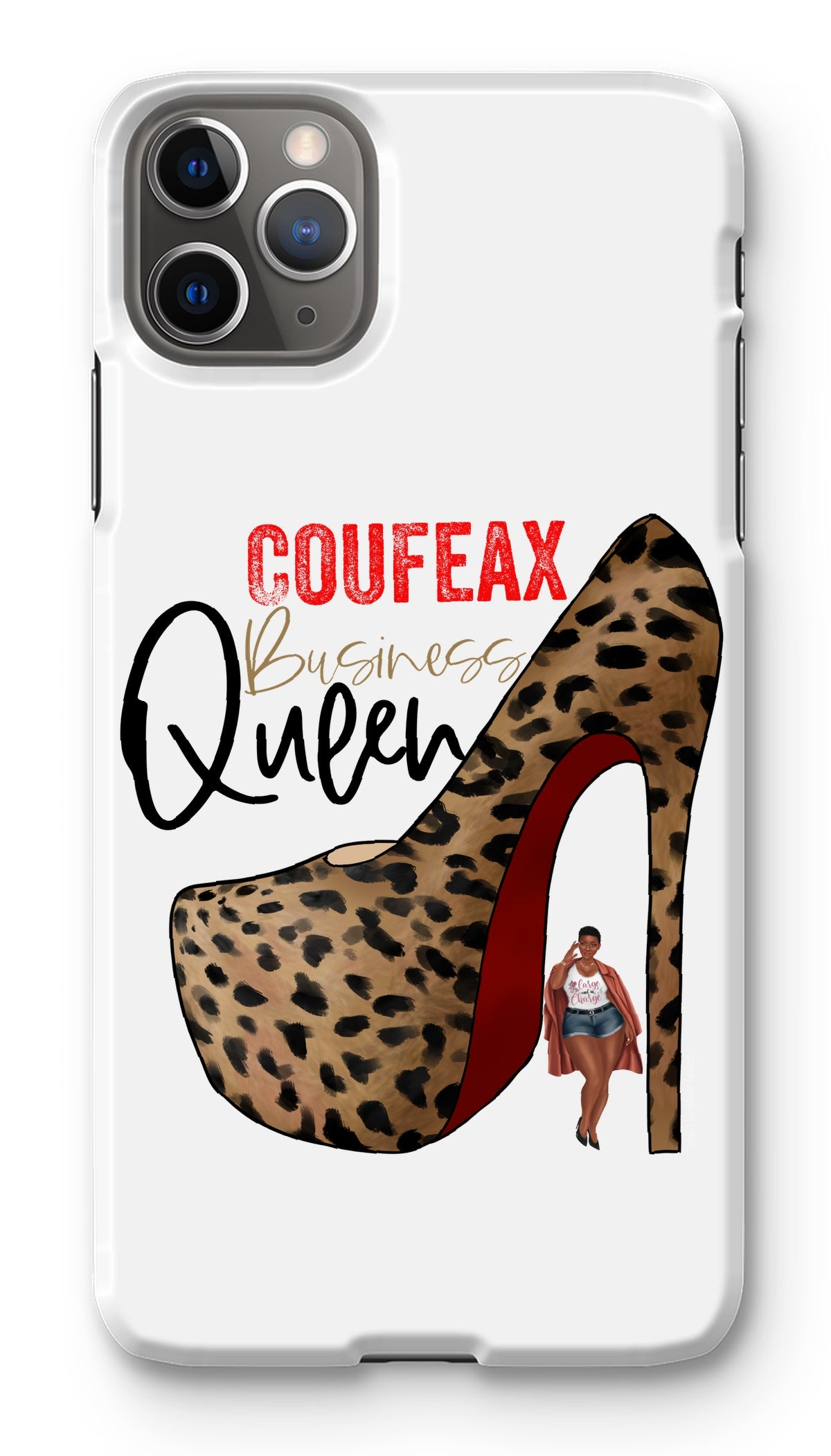 Business Queen Phone Case - Fearless Confidence Coufeax™