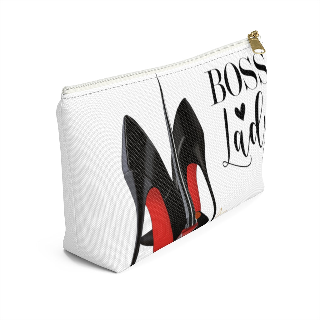 Boss Lady  Accessory Pouch w T-bottom - Fearless Confidence Coufeax™