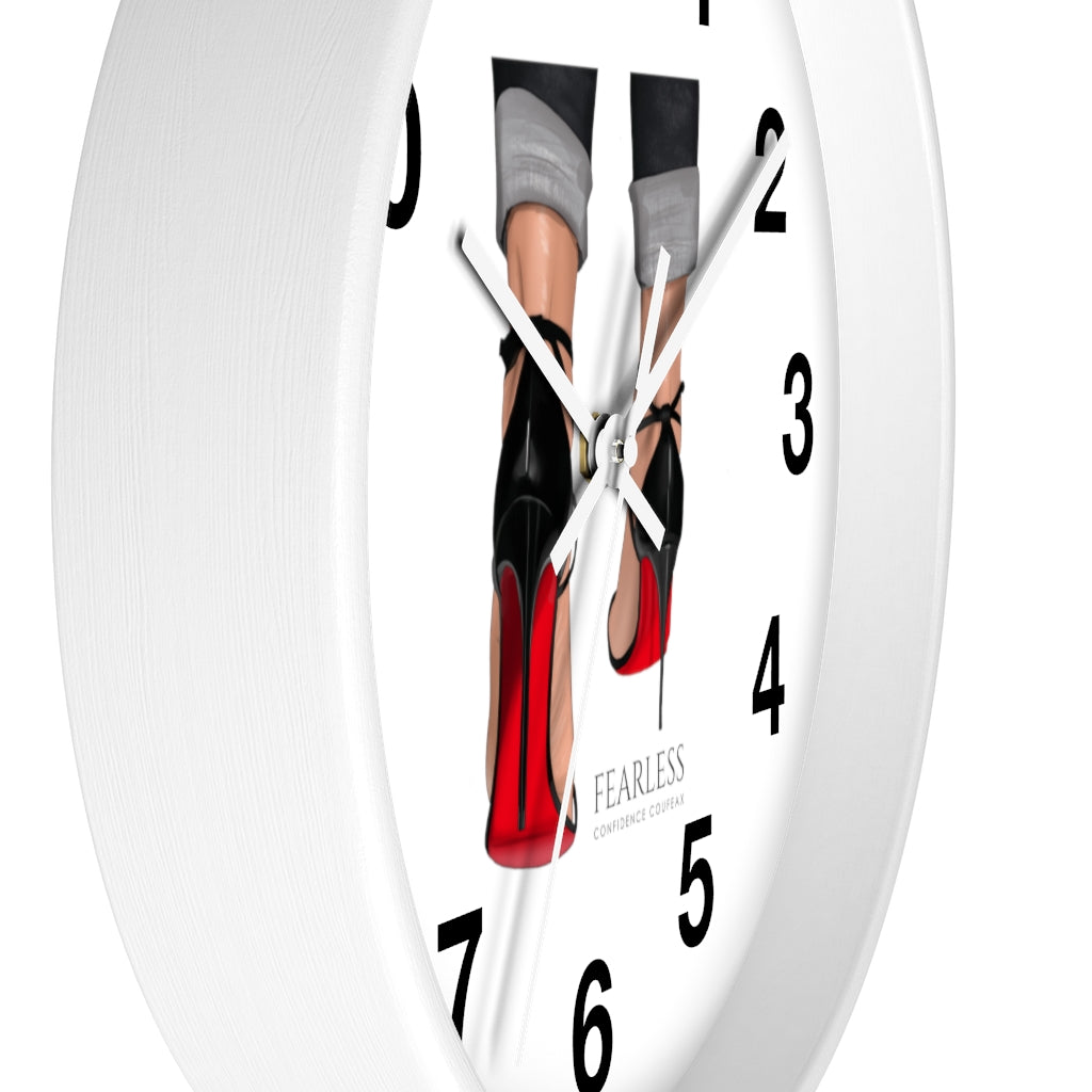 Fearless Confidence Coufeaux Wall clock - Fearless Confidence Coufeax™