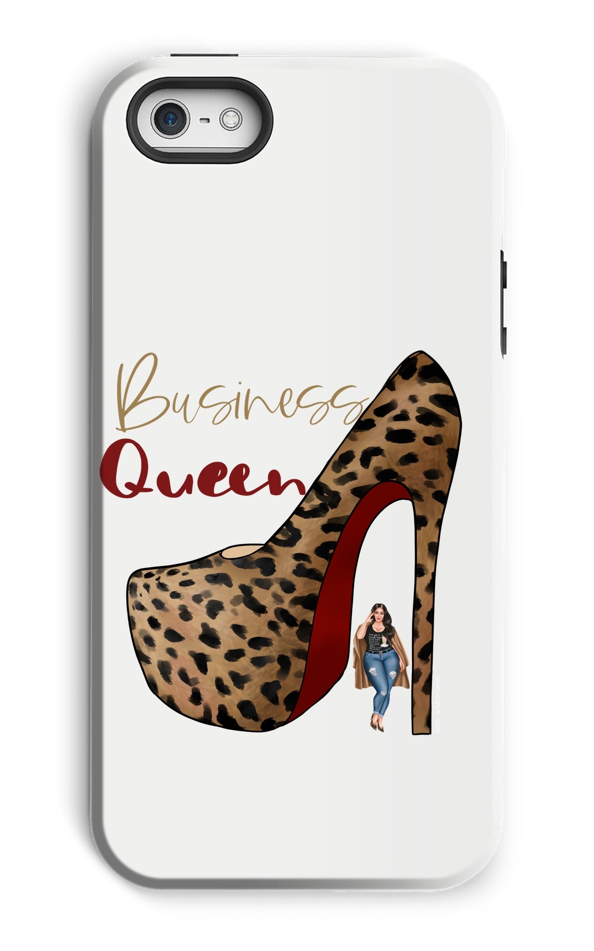 Business Queen Phone Case - Fearless Confidence Coufeax™