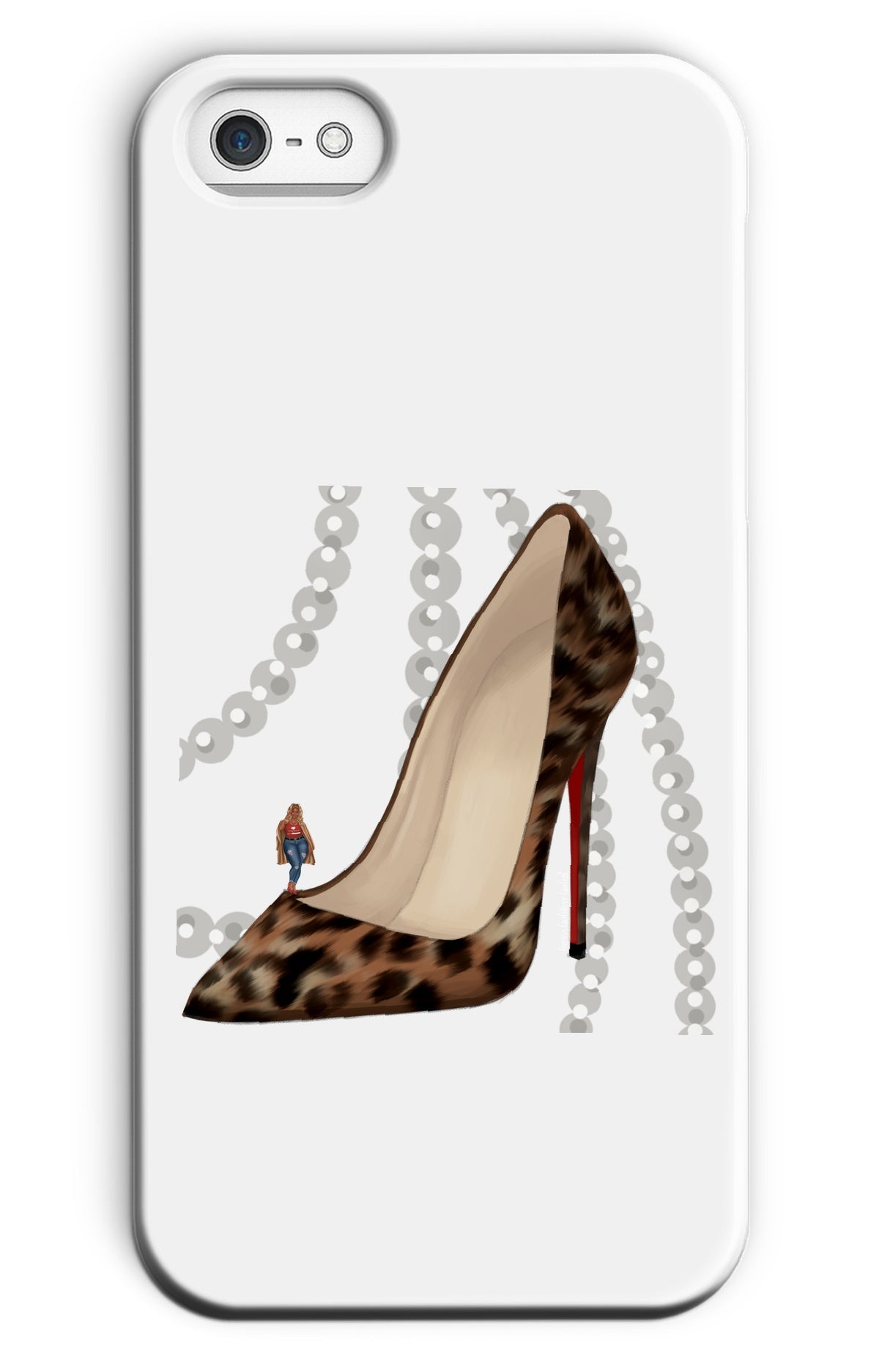 Leopard Heels Phone Case - Fearless Confidence Coufeax™