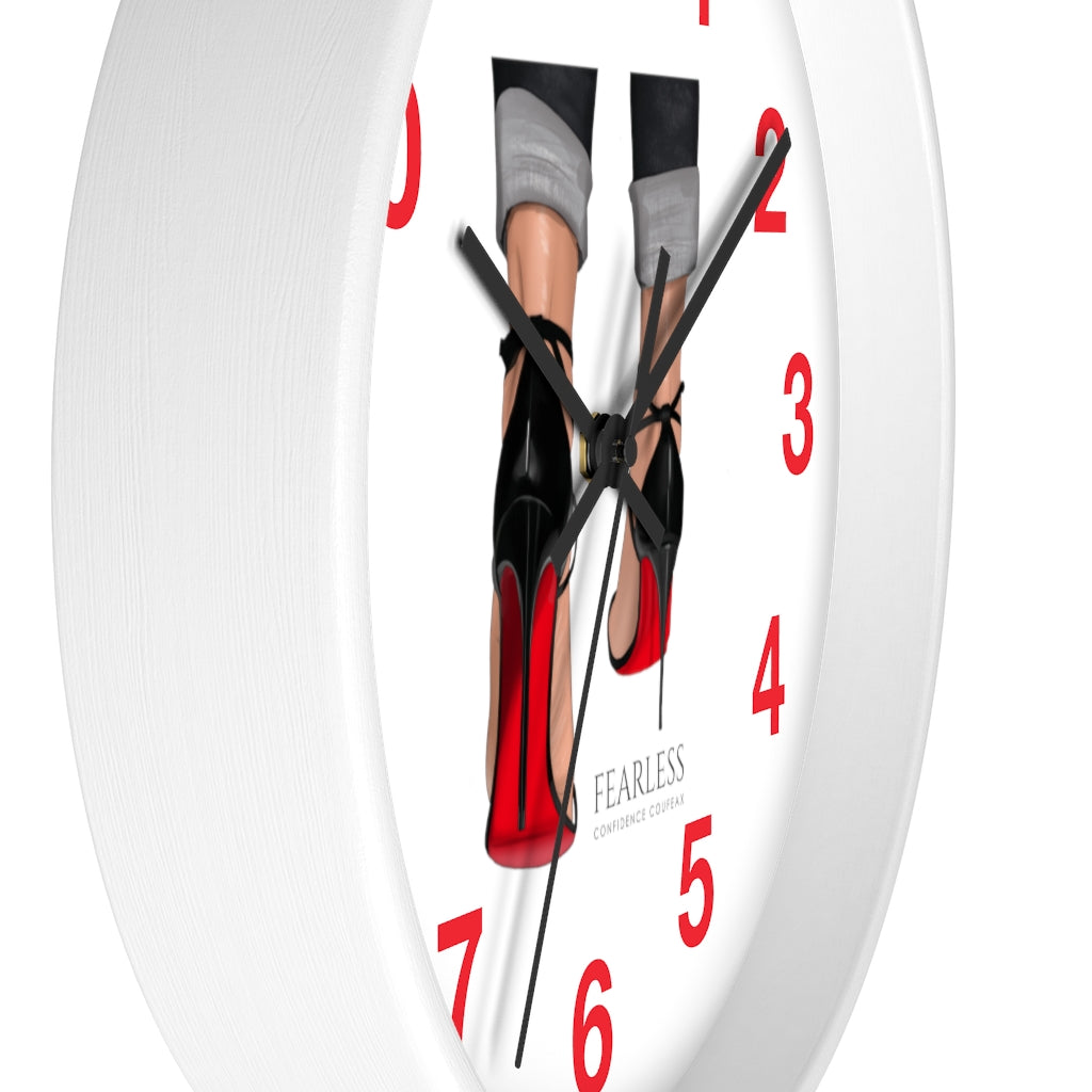 Fearless Confidence Coufeaux Wall clock - Fearless Confidence Coufeax™