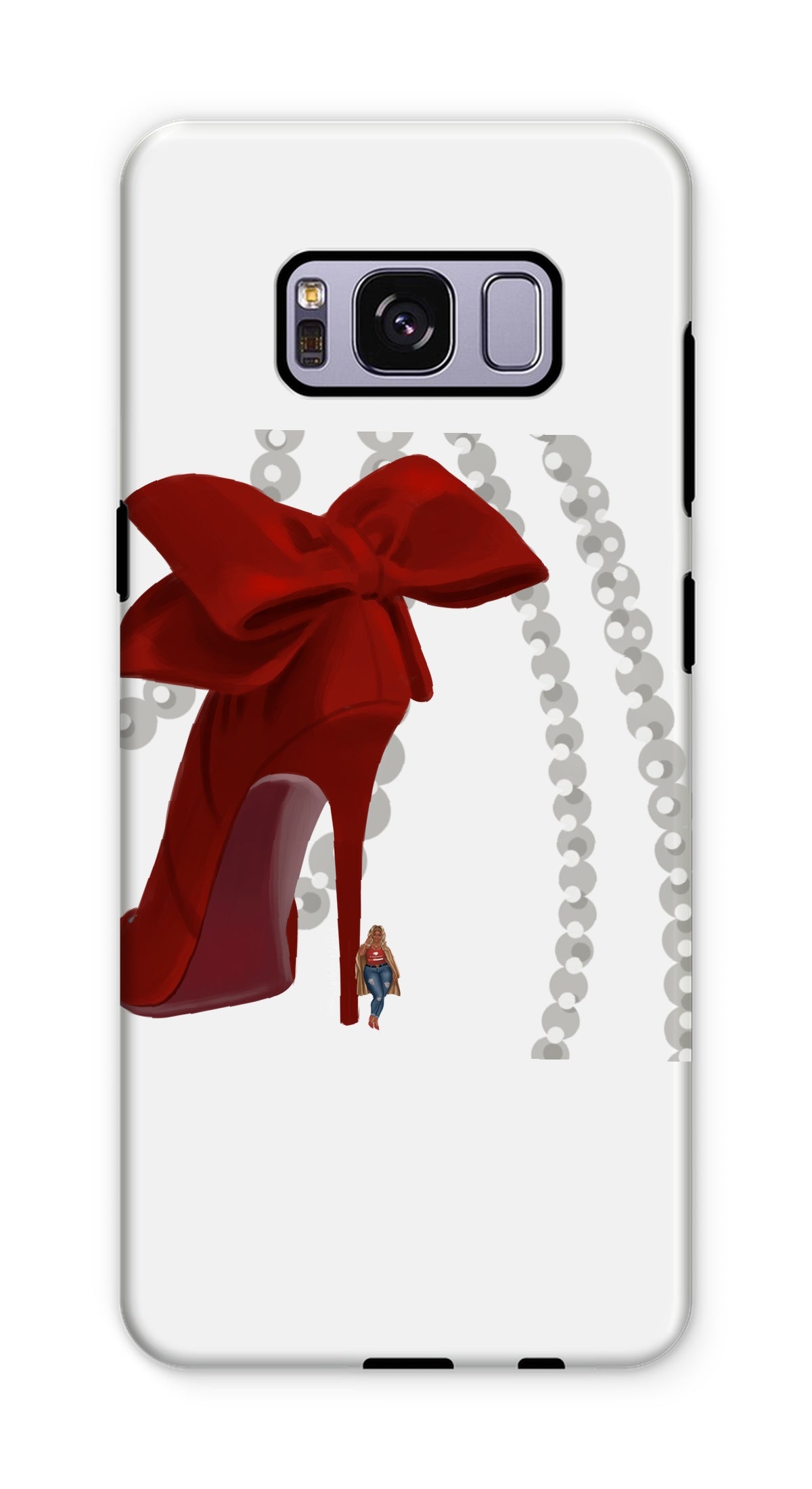 Heels & Pearls Phone Case - Fearless Confidence Coufeax™