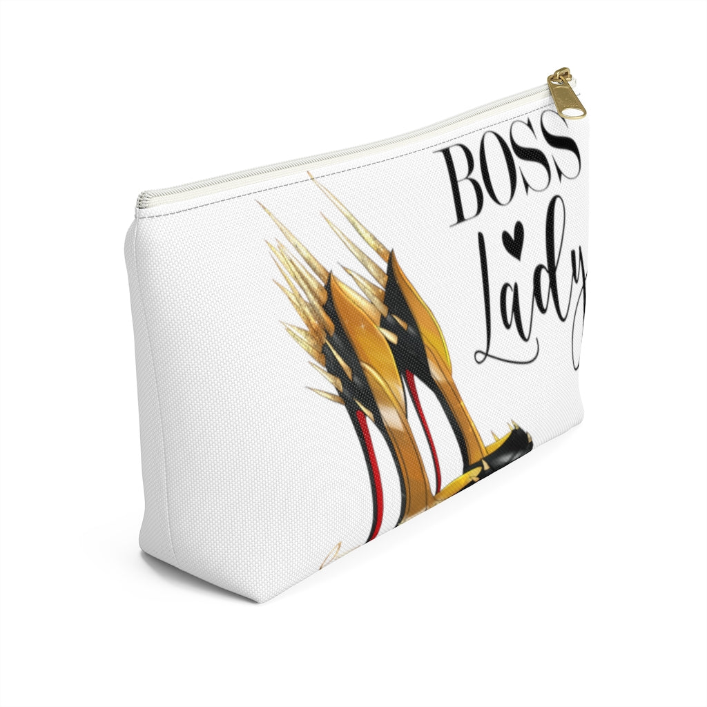 Boss Lady  Accessory Pouch w T-bottom - Fearless Confidence Coufeax™