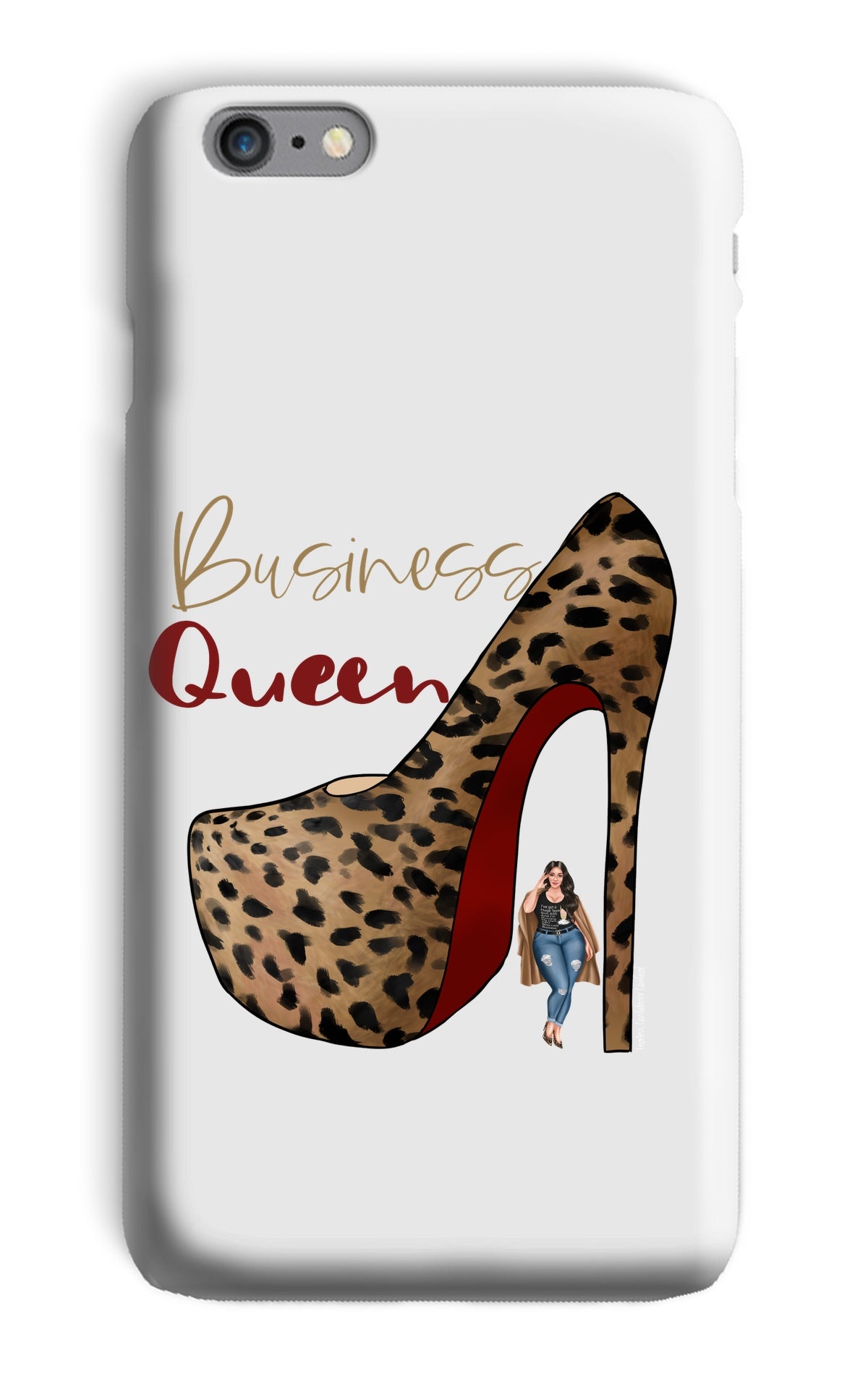 Business Queen Phone Case - Fearless Confidence Coufeax™