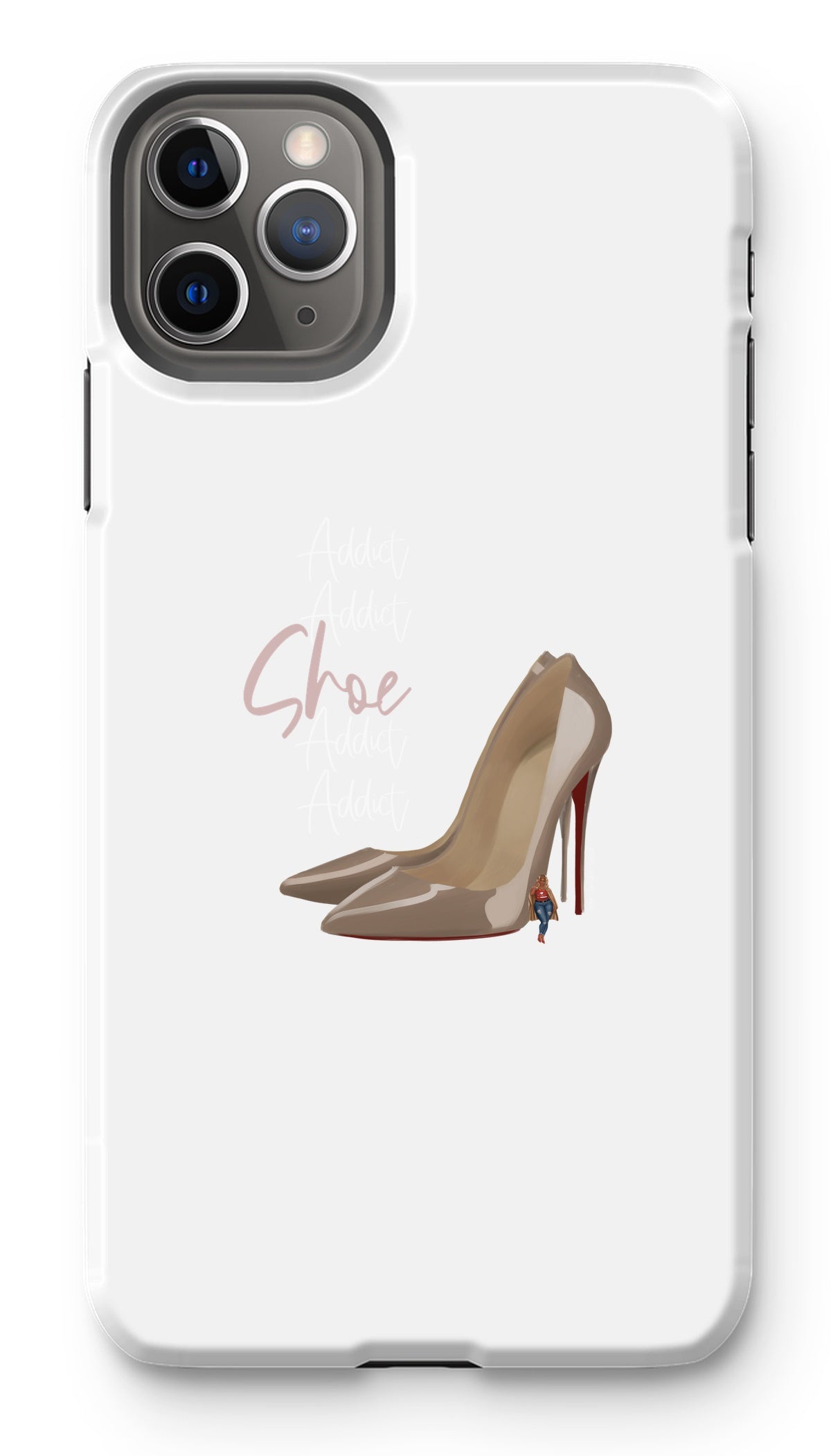 Nude Red Bottoms  Phone Case - Fearless Confidence Coufeax™