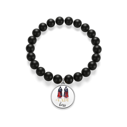 Boss Diva Matte Onyx Bracelet - Fearless Confidence Coufeax™