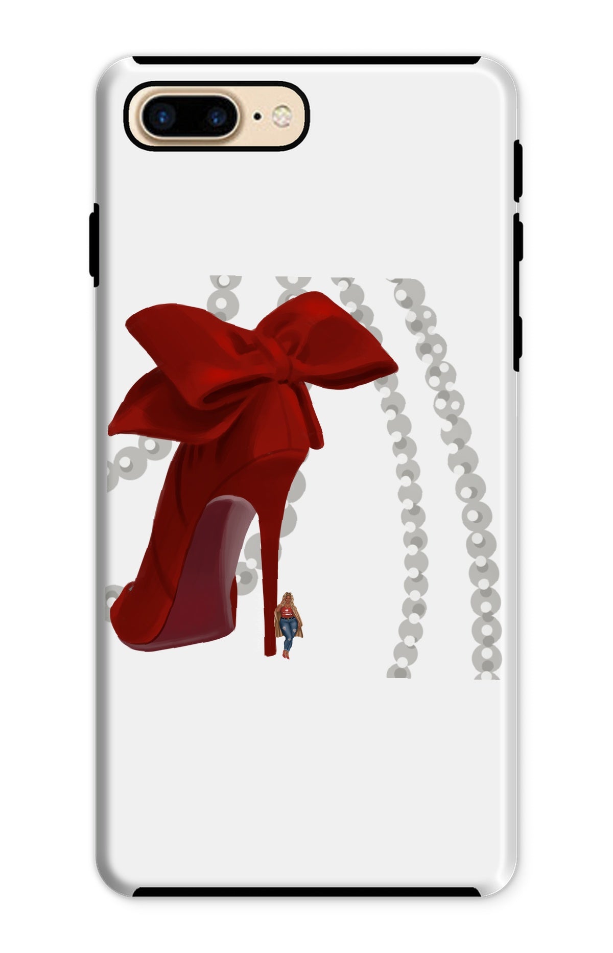 Heels & Pearls Phone Case - Fearless Confidence Coufeax™