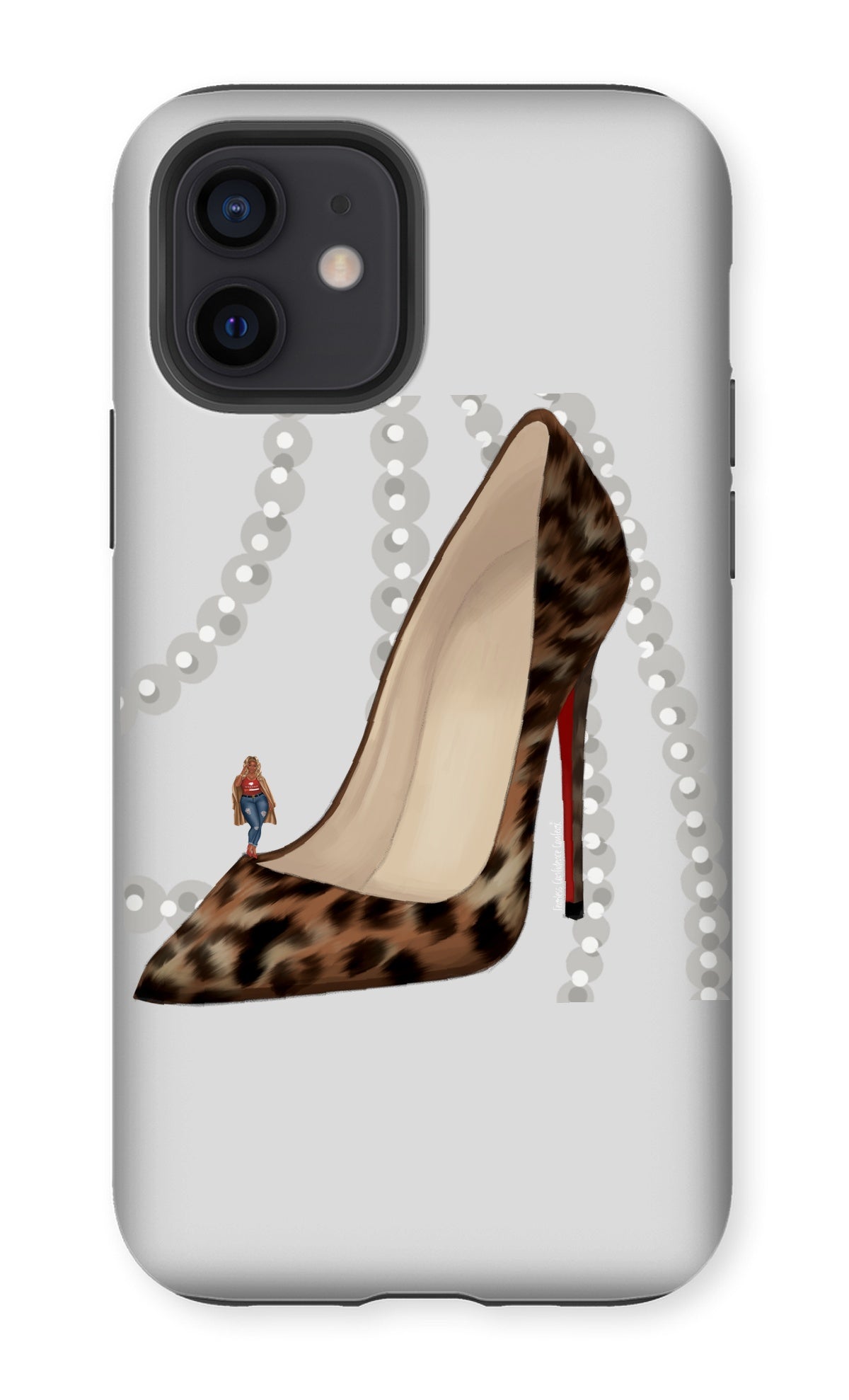 Leopard Heels Phone Case - Fearless Confidence Coufeax™