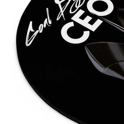 Goal Digging CEO/Black Mousepad - Fearless Confidence Coufeax™