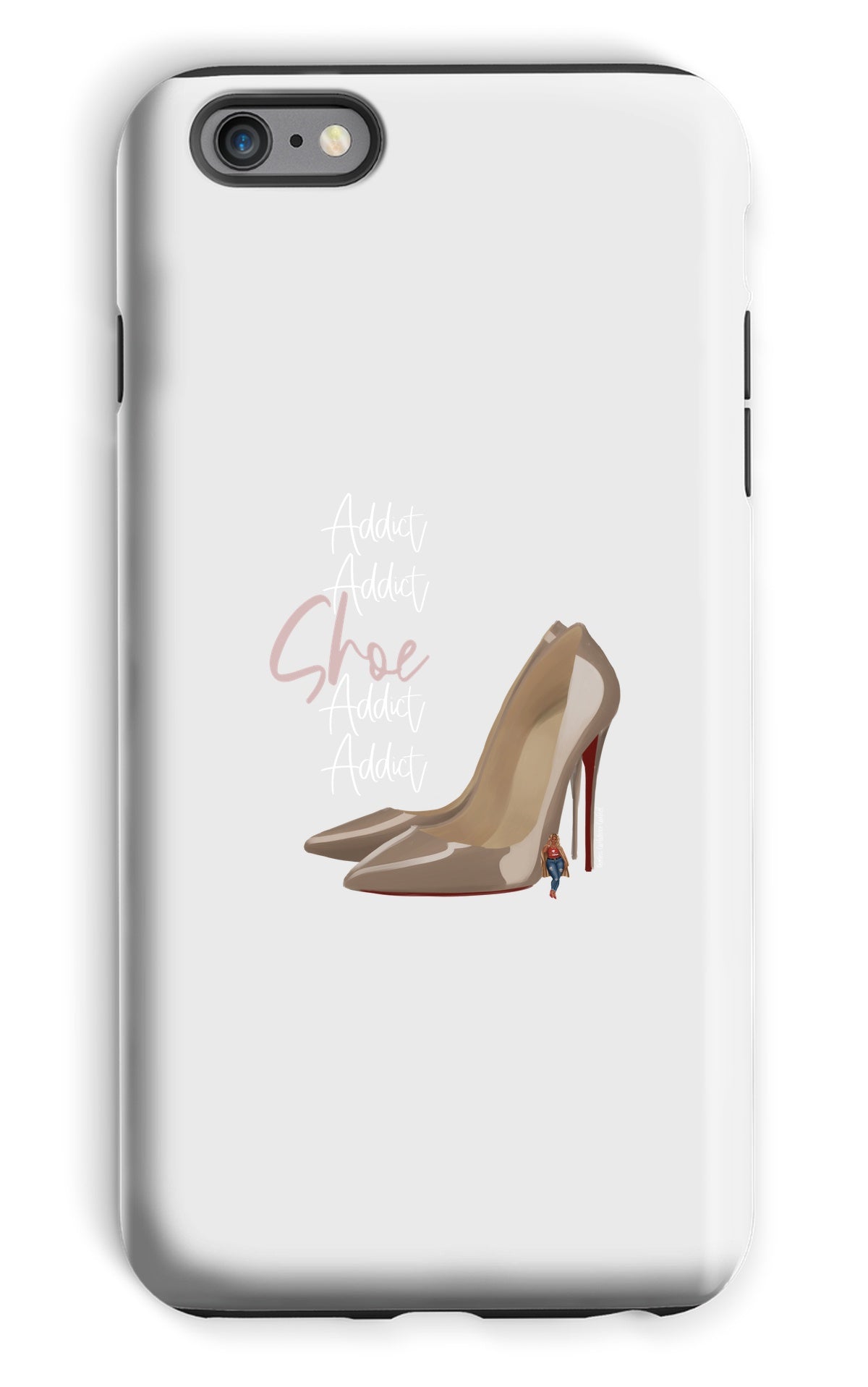 Nude Red Bottoms  Phone Case - Fearless Confidence Coufeax™