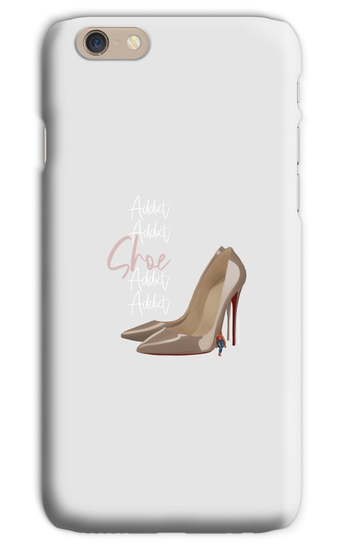 Nude Red Bottoms  Phone Case - Fearless Confidence Coufeax™