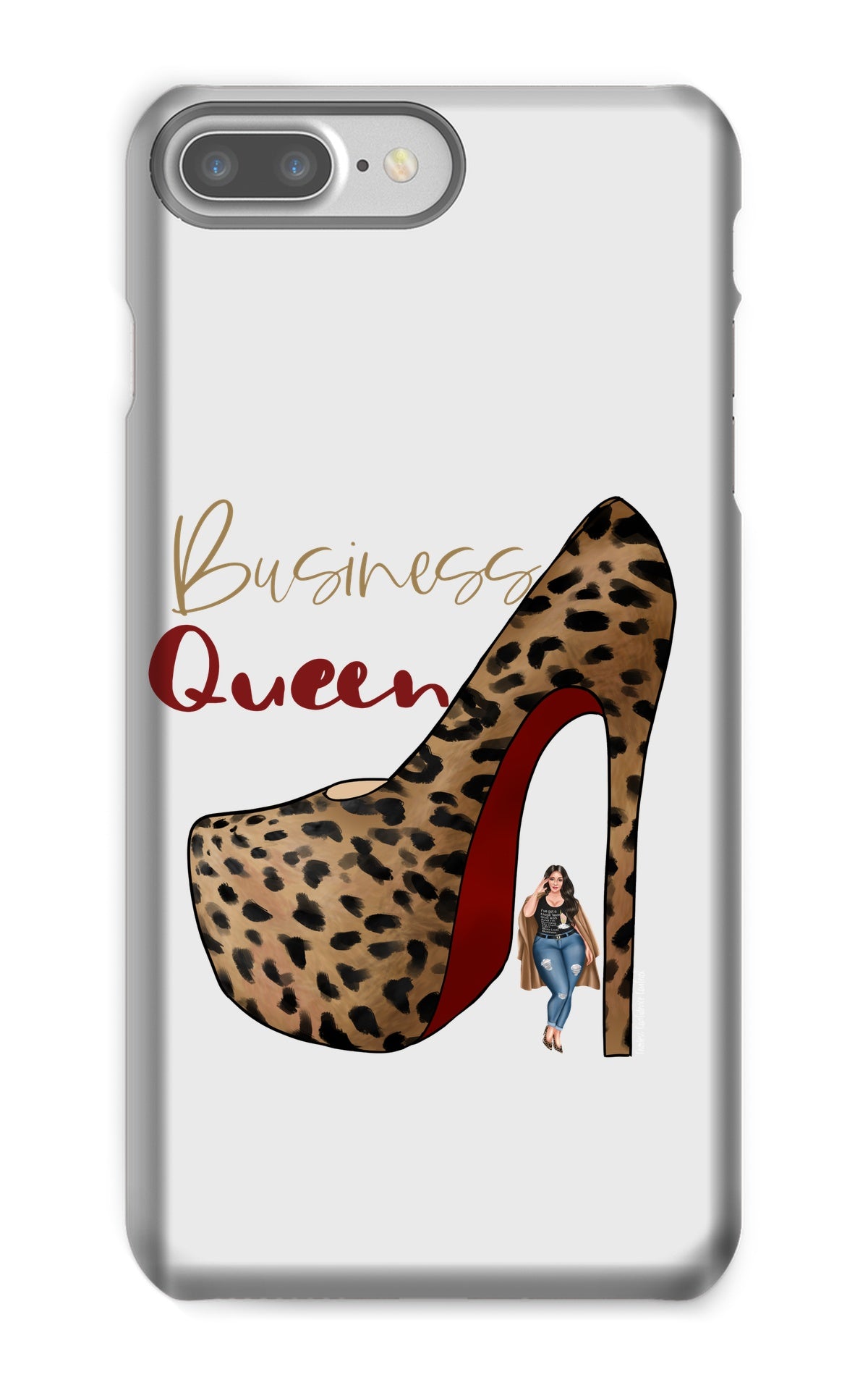 Business Queen Phone Case - Fearless Confidence Coufeax™