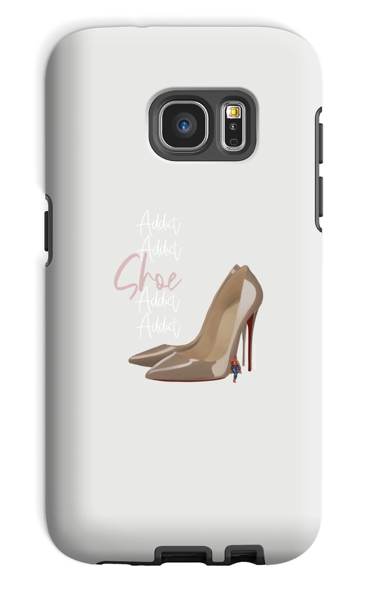 Nude Red Bottoms  Phone Case - Fearless Confidence Coufeax™