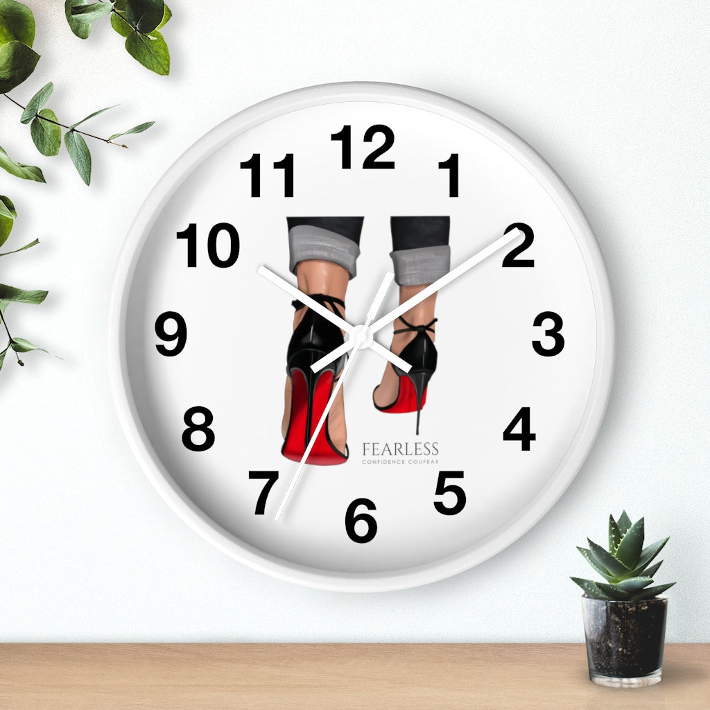 Fearless Confidence Coufeaux Wall clock - Fearless Confidence Coufeax™