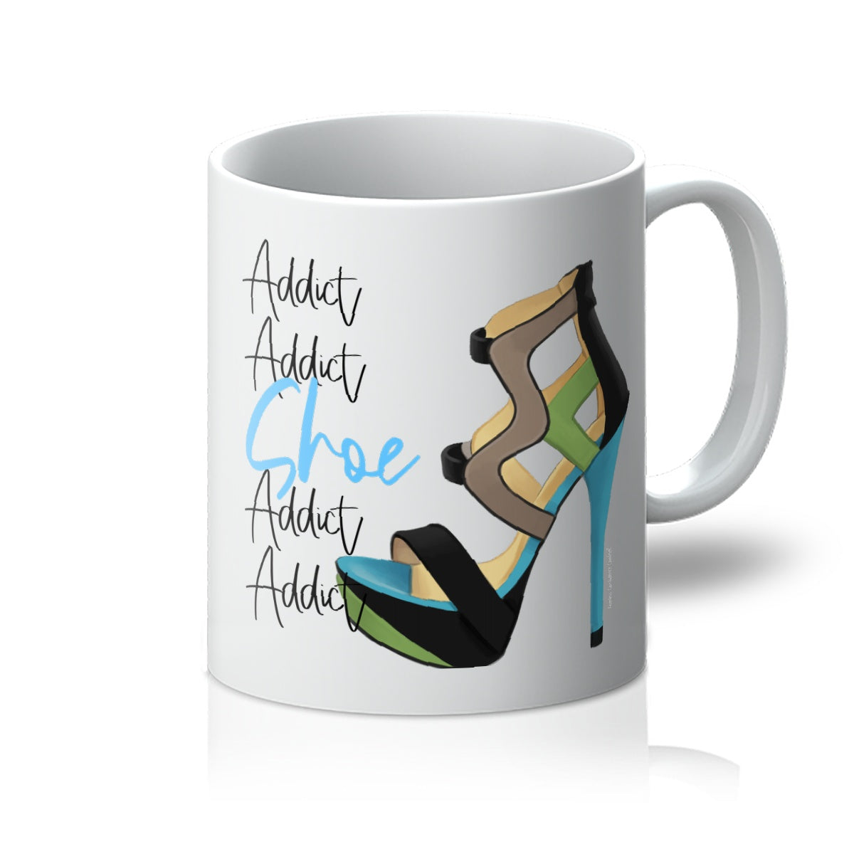 Shoe Addict  Mug - Fearless Confidence Coufeax™