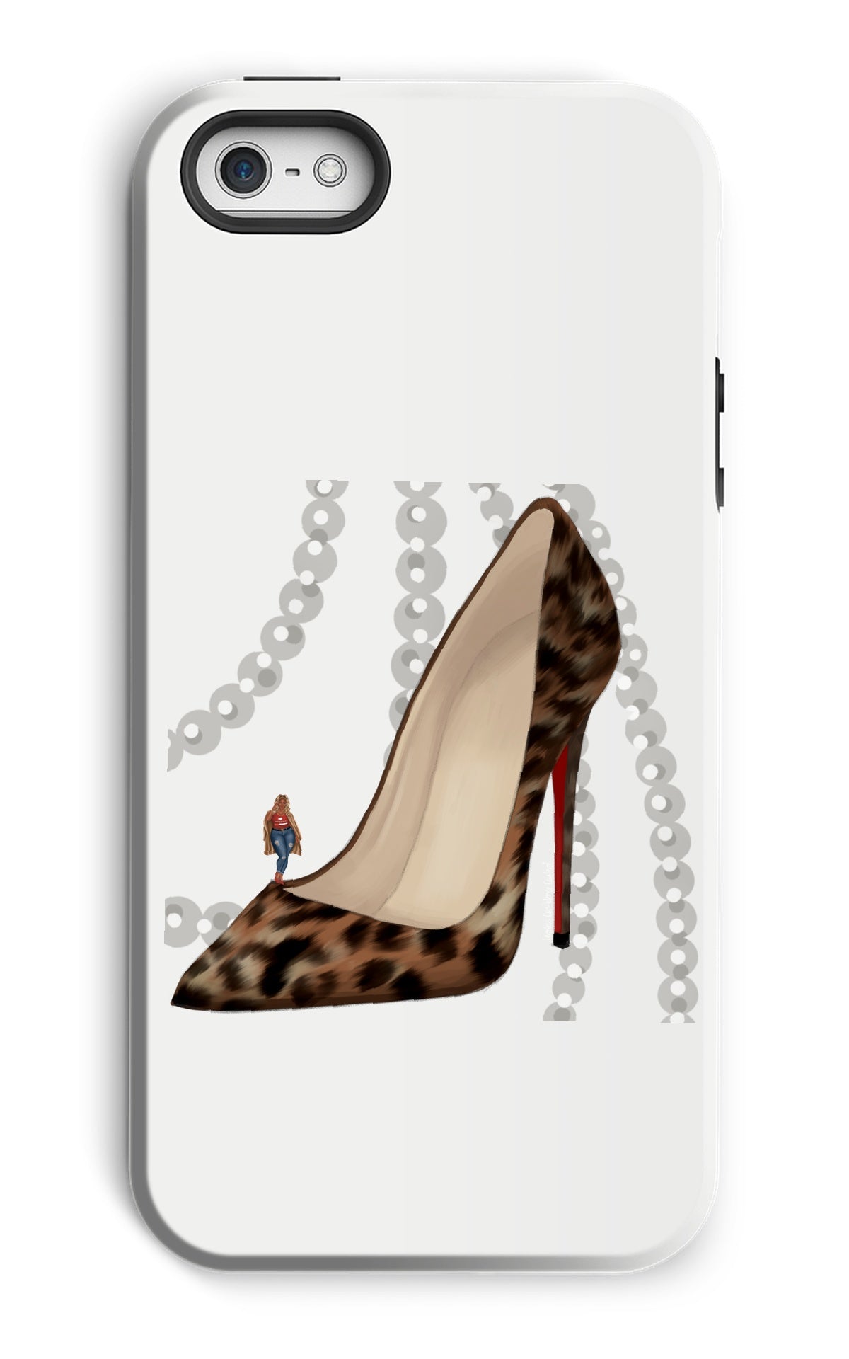 Leopard Heels Phone Case - Fearless Confidence Coufeax™