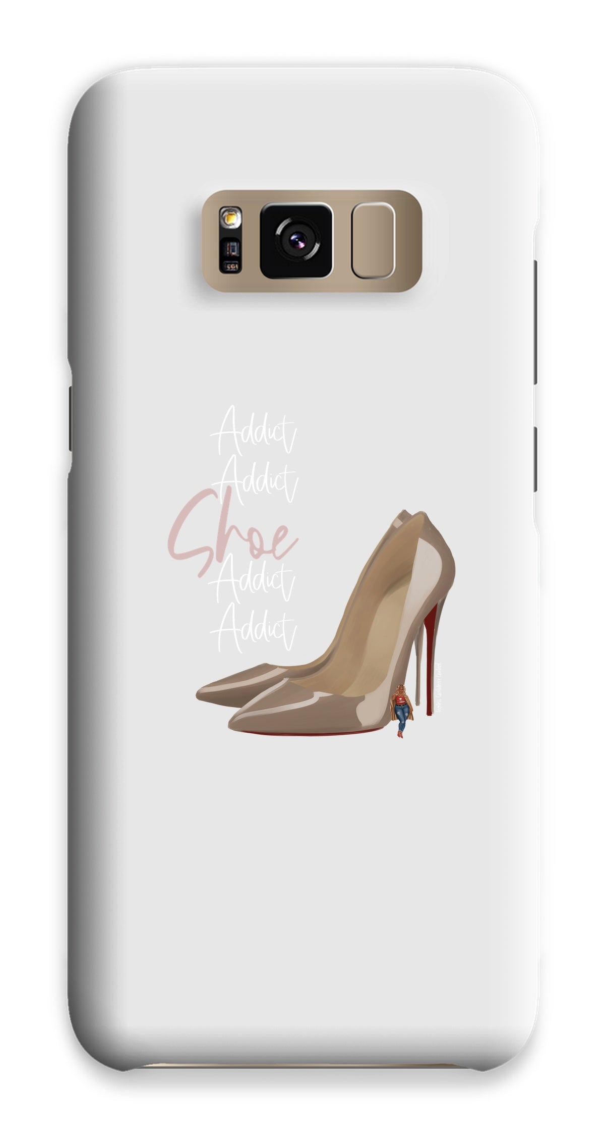 Nude Red Bottoms  Phone Case - Fearless Confidence Coufeax™