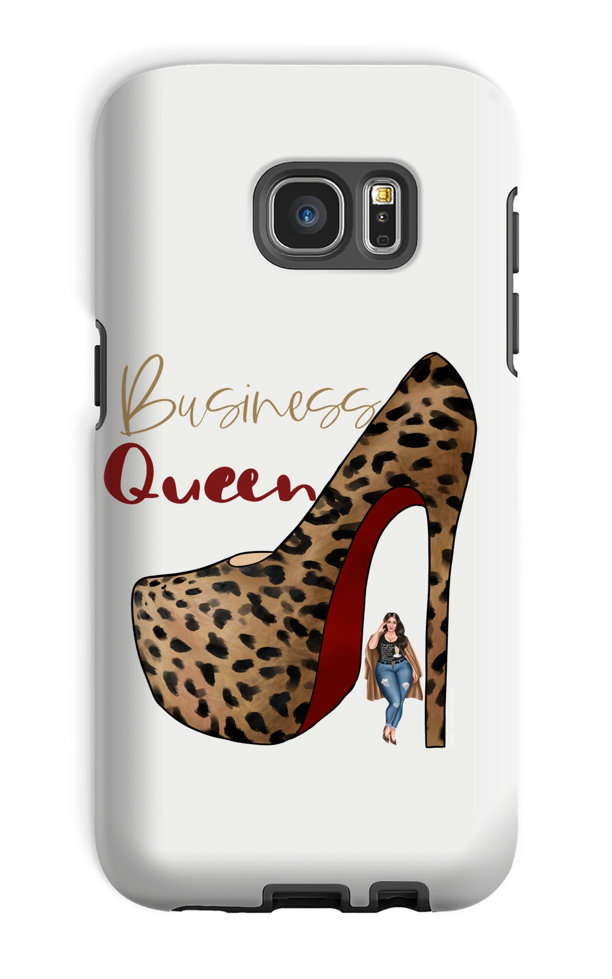 Business Queen Phone Case - Fearless Confidence Coufeax™