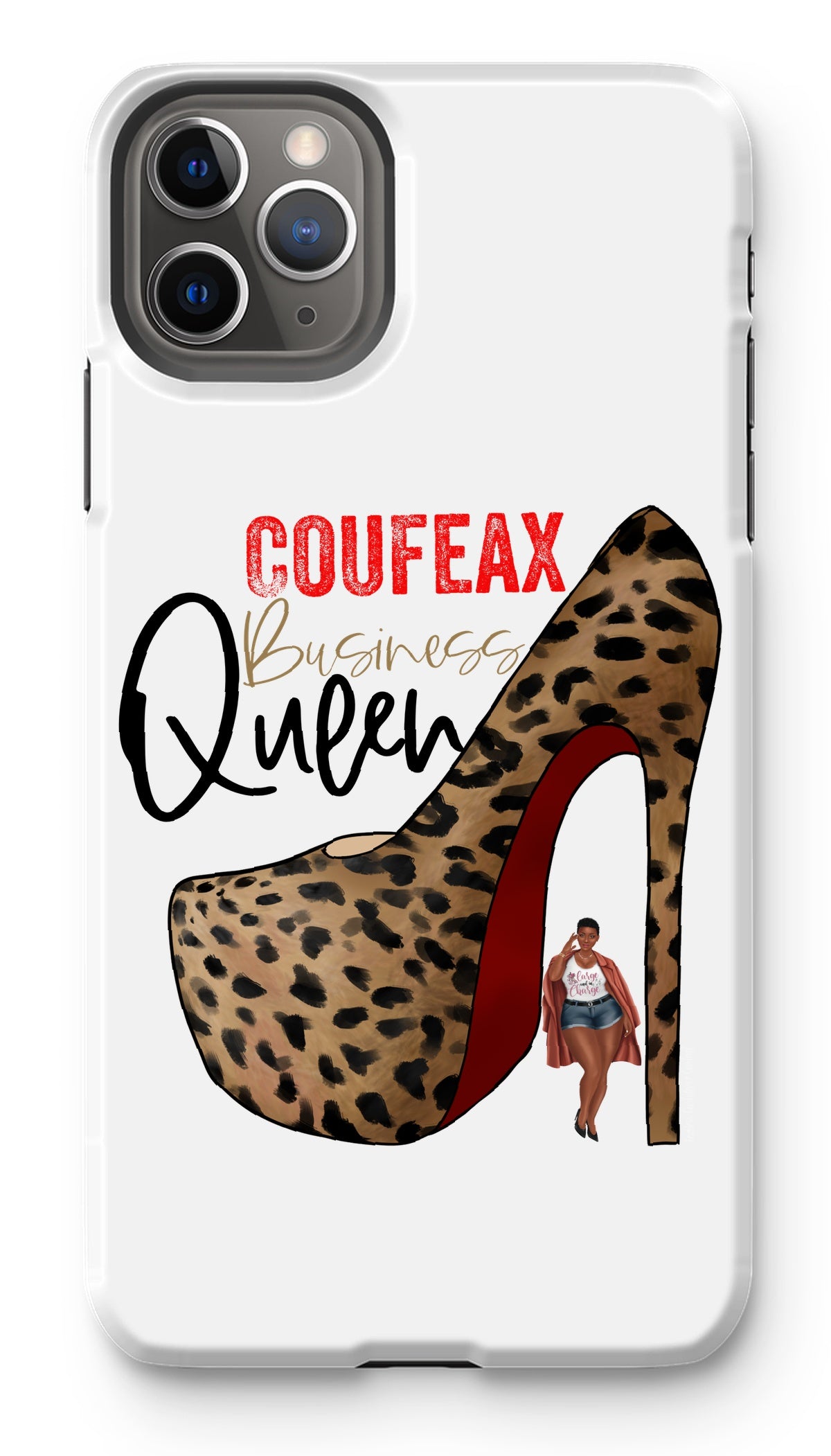 Business Queen Phone Case - Fearless Confidence Coufeax™