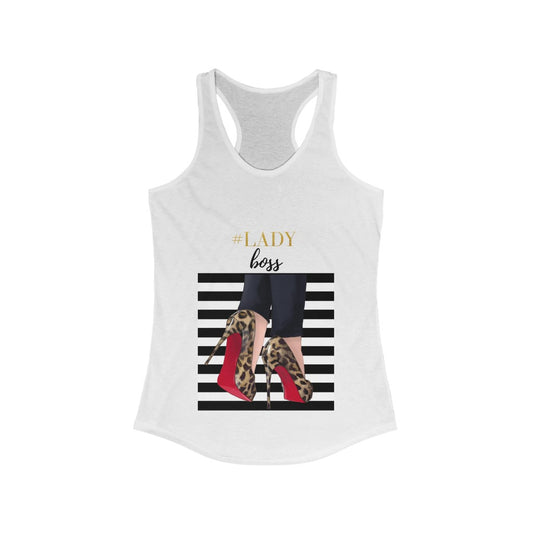 Lady Boss Racerback Tank - Fearless Confidence Coufeax™