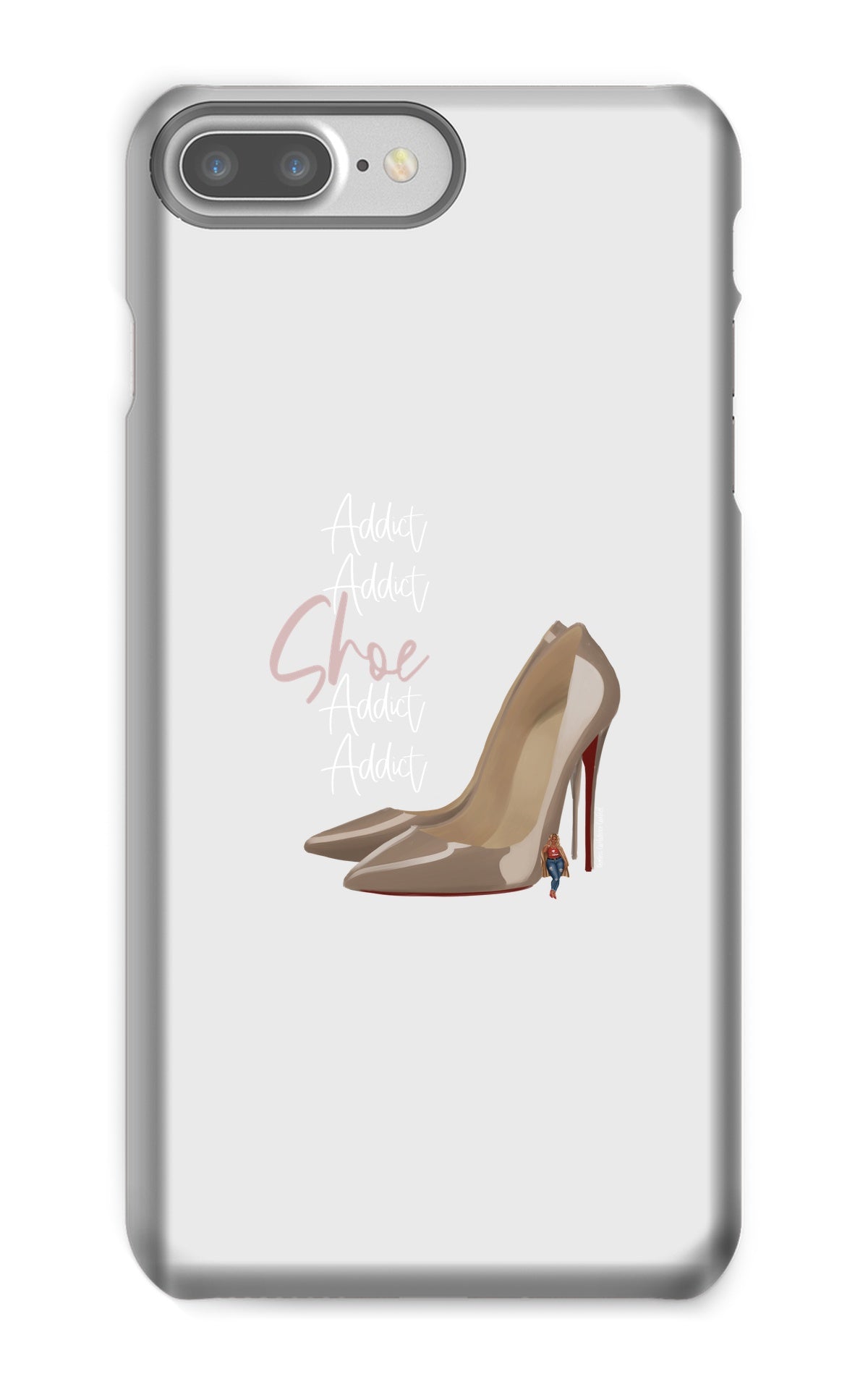 Nude Red Bottoms  Phone Case - Fearless Confidence Coufeax™