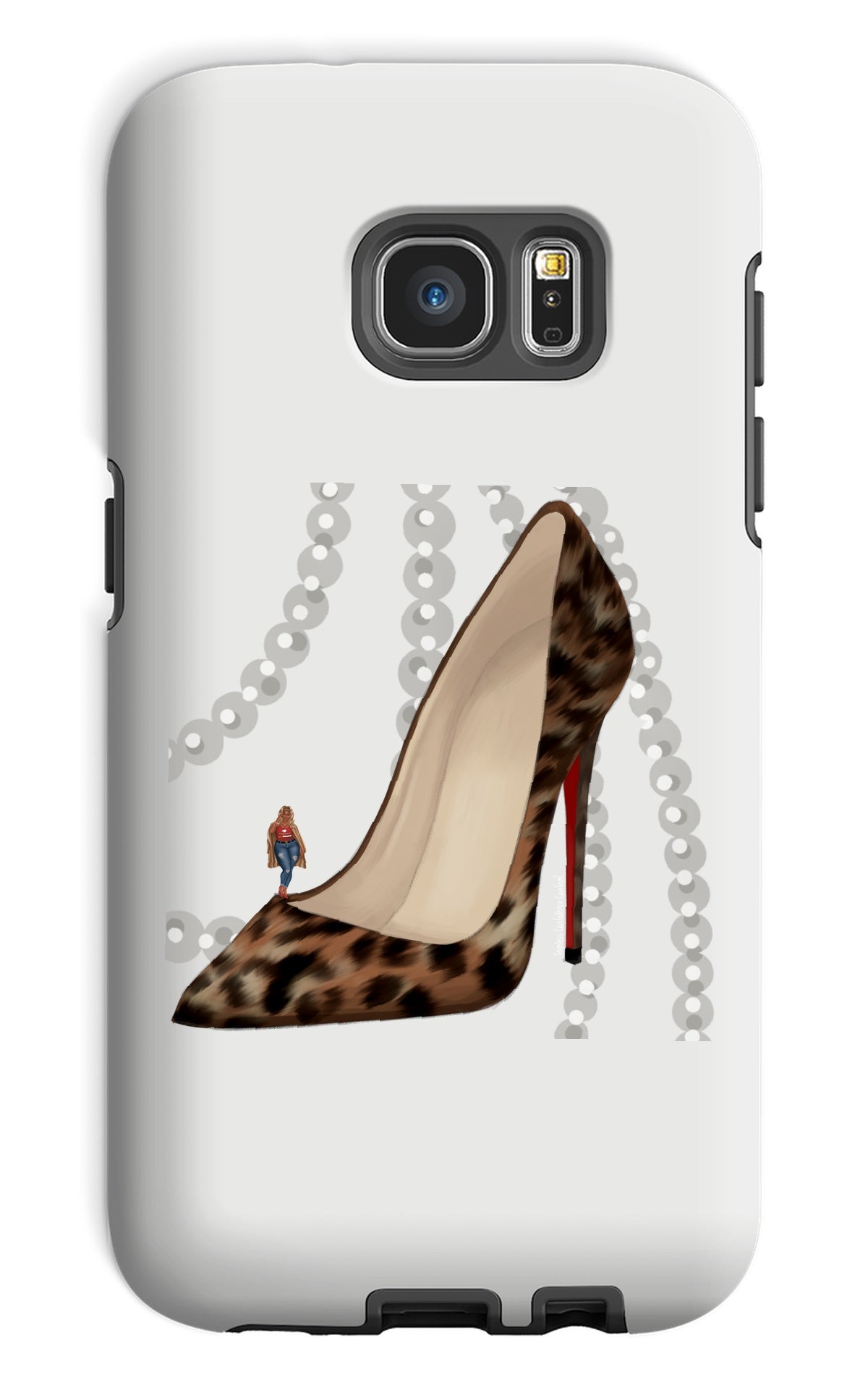 Leopard Heels Phone Case - Fearless Confidence Coufeax™