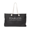 Fearless Confidence Coufeaux Large Tote Bag- Black - Fearless Confidence Coufeax™