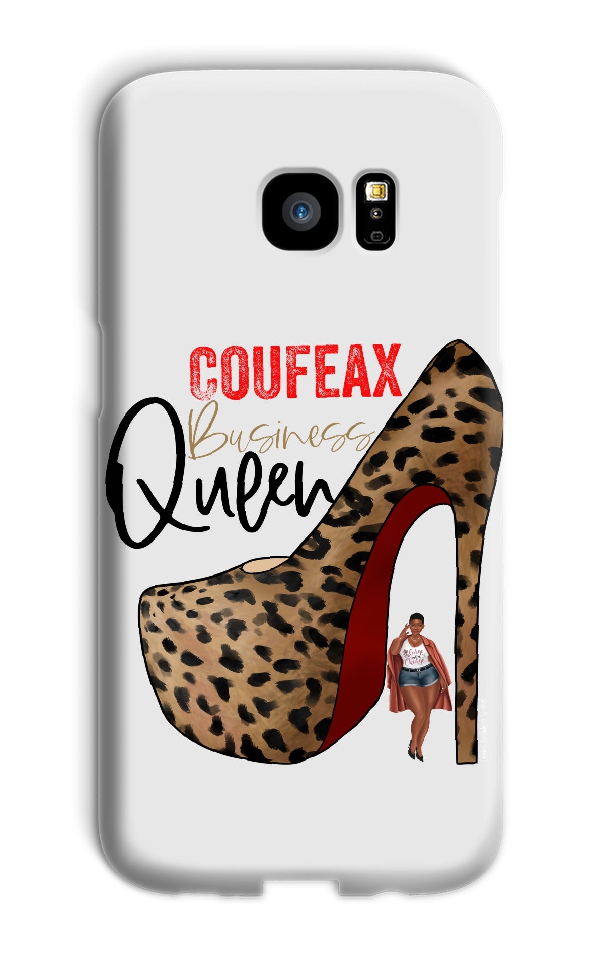 Business Queen Phone Case - Fearless Confidence Coufeax™