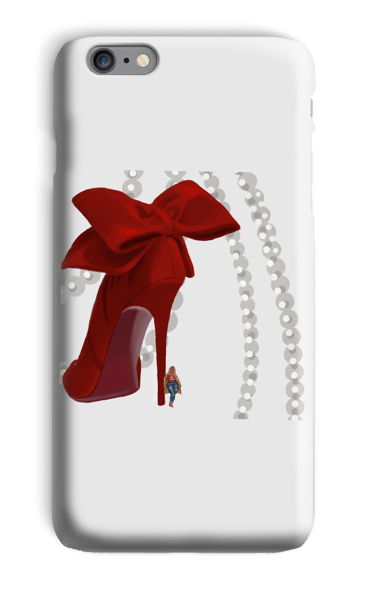 Heels & Pearls Phone Case - Fearless Confidence Coufeax™