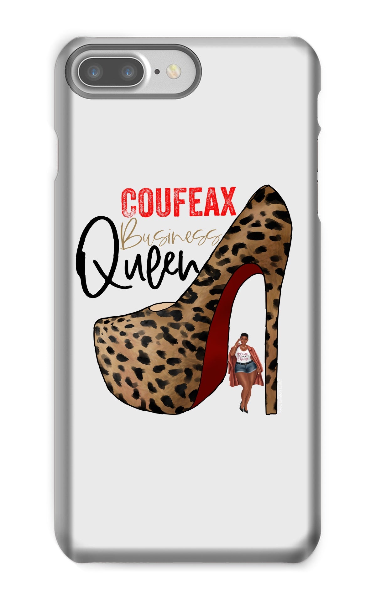 Business Queen Phone Case - Fearless Confidence Coufeax™