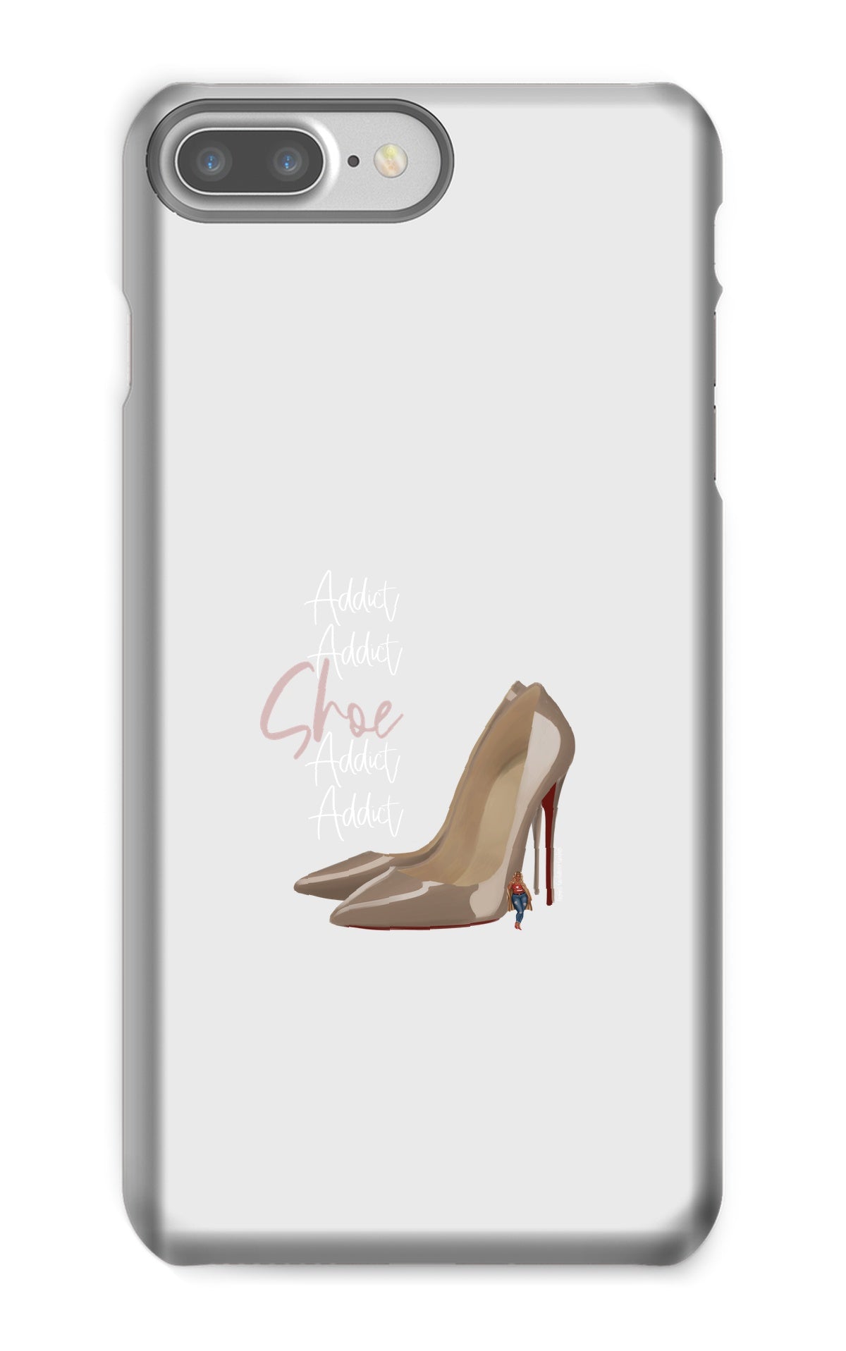 Nude Red Bottoms  Phone Case - Fearless Confidence Coufeax™