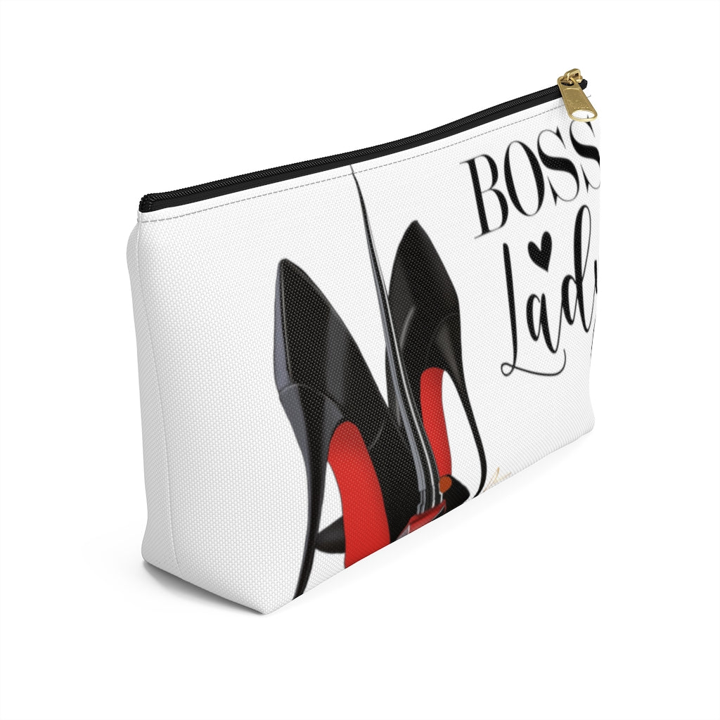 Boss Lady  Accessory Pouch w T-bottom - Fearless Confidence Coufeax™