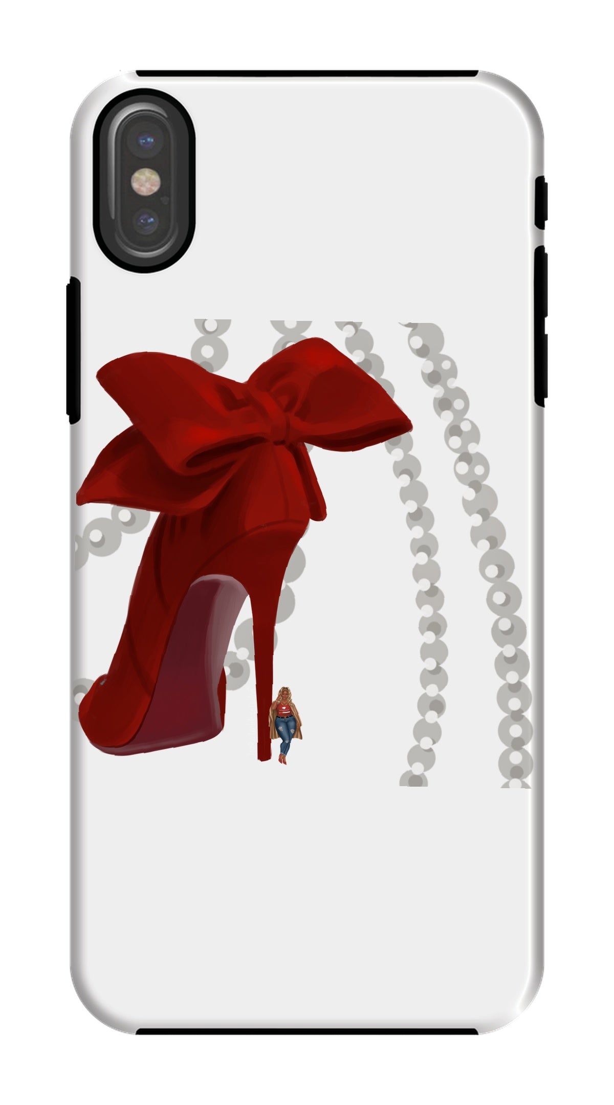 Heels & Pearls Phone Case - Fearless Confidence Coufeax™