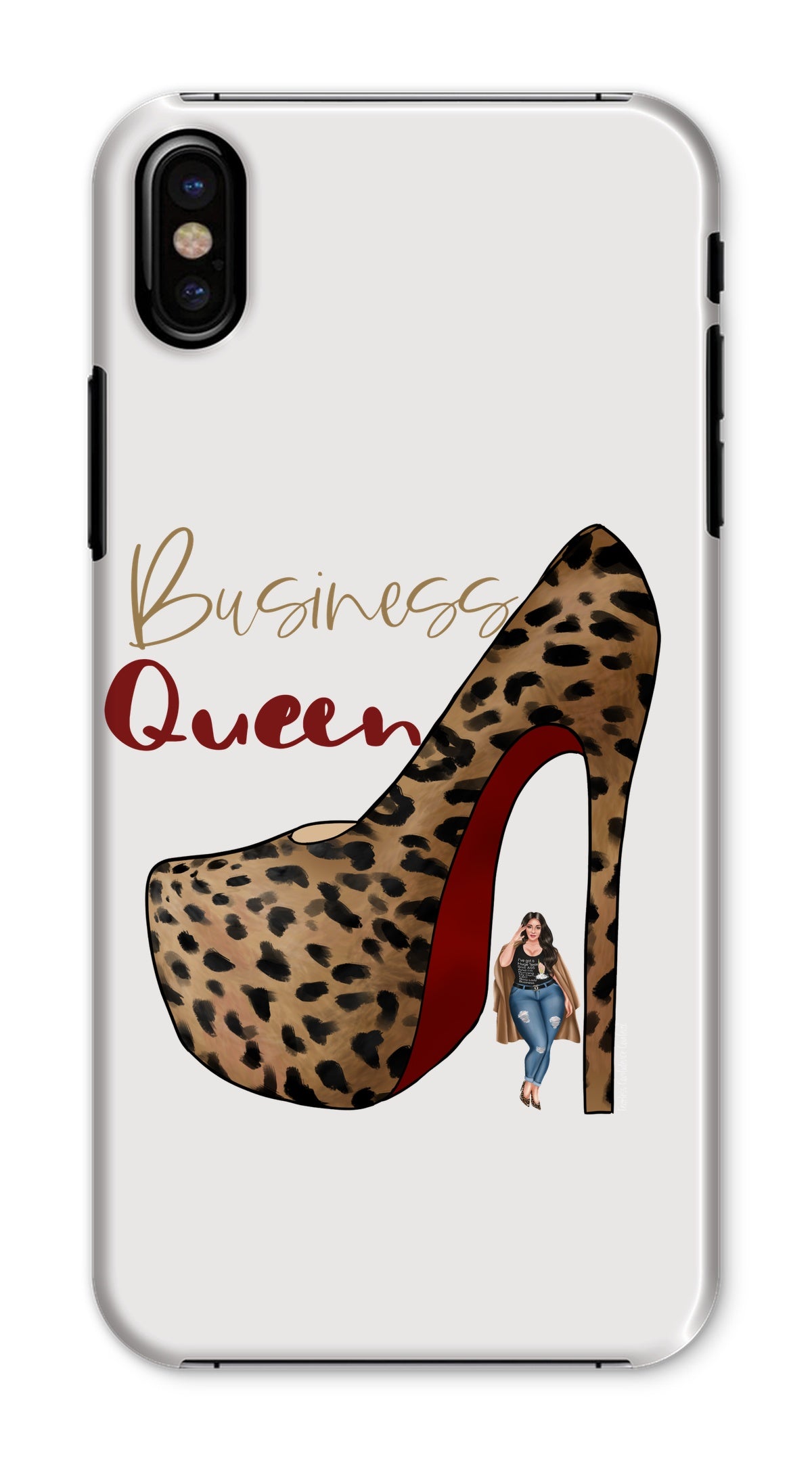 Business Queen Phone Case - Fearless Confidence Coufeax™