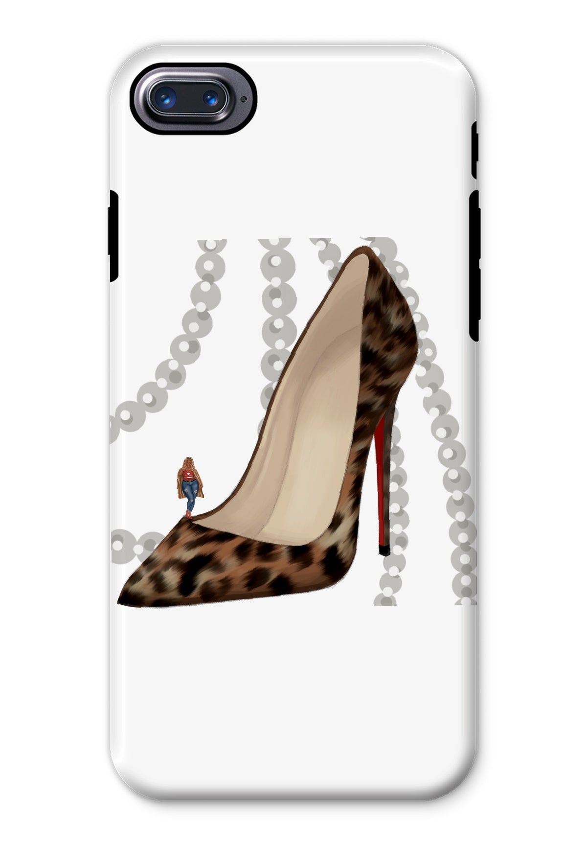 Leopard Heels Phone Case - Fearless Confidence Coufeax™