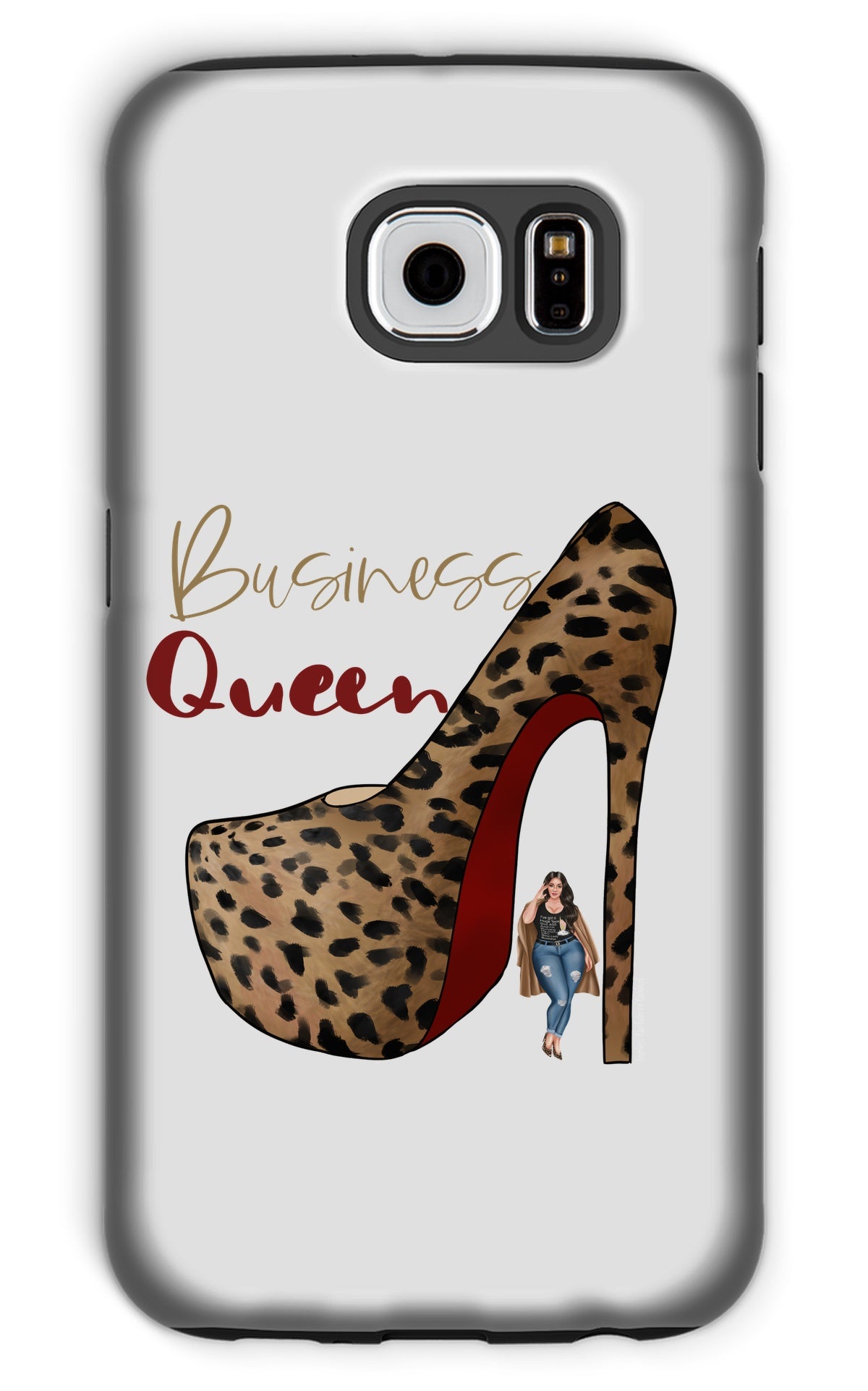 Business Queen Phone Case - Fearless Confidence Coufeax™