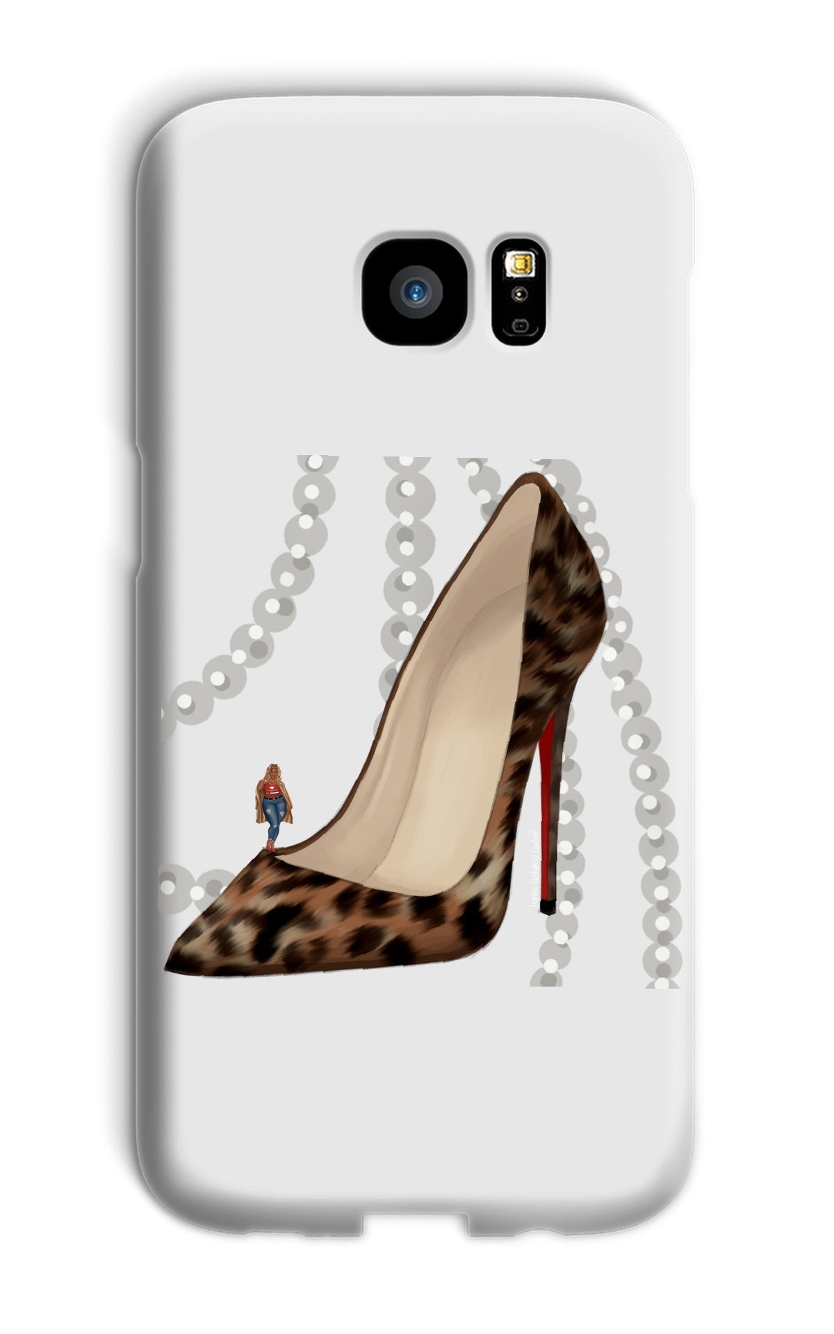 Leopard Heels Phone Case - Fearless Confidence Coufeax™