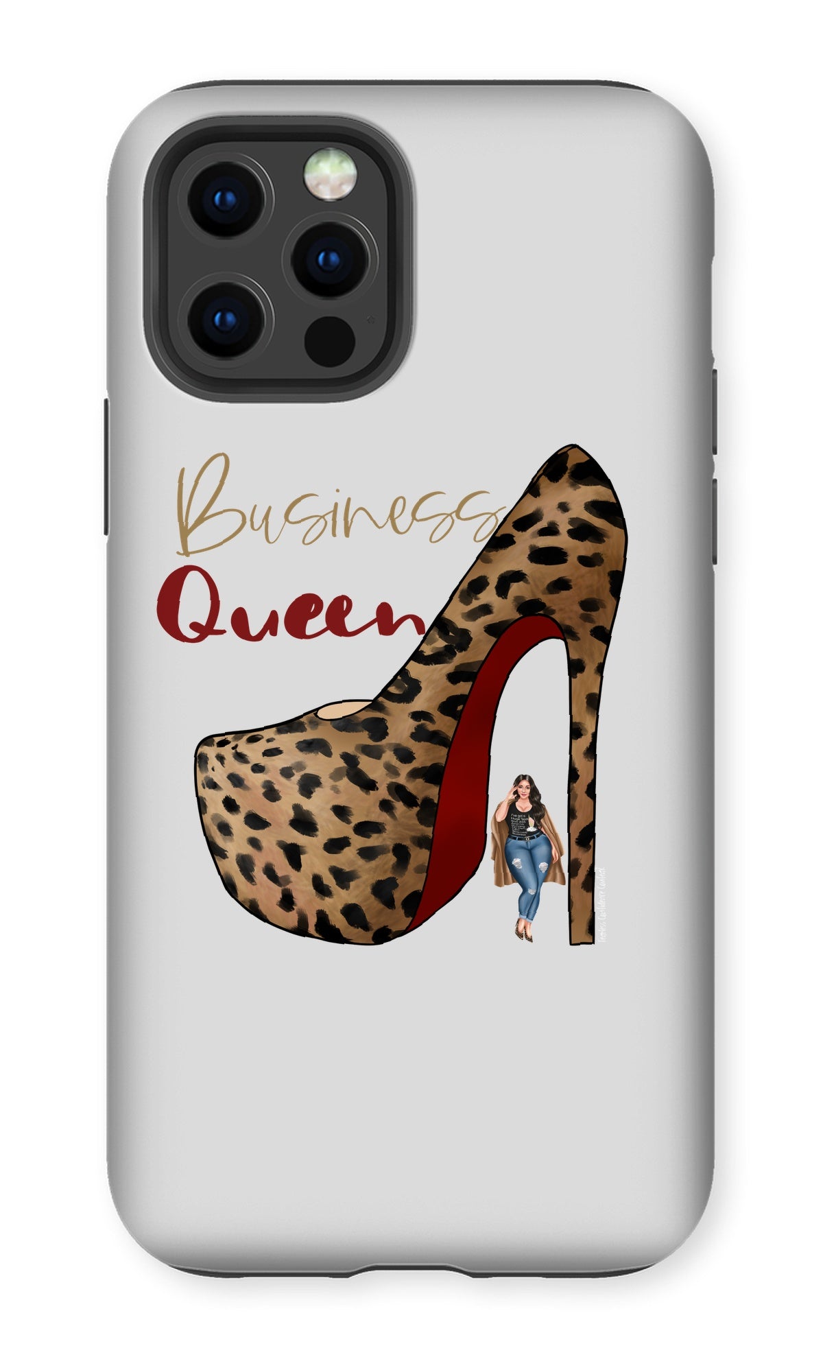 Business Queen Phone Case - Fearless Confidence Coufeax™