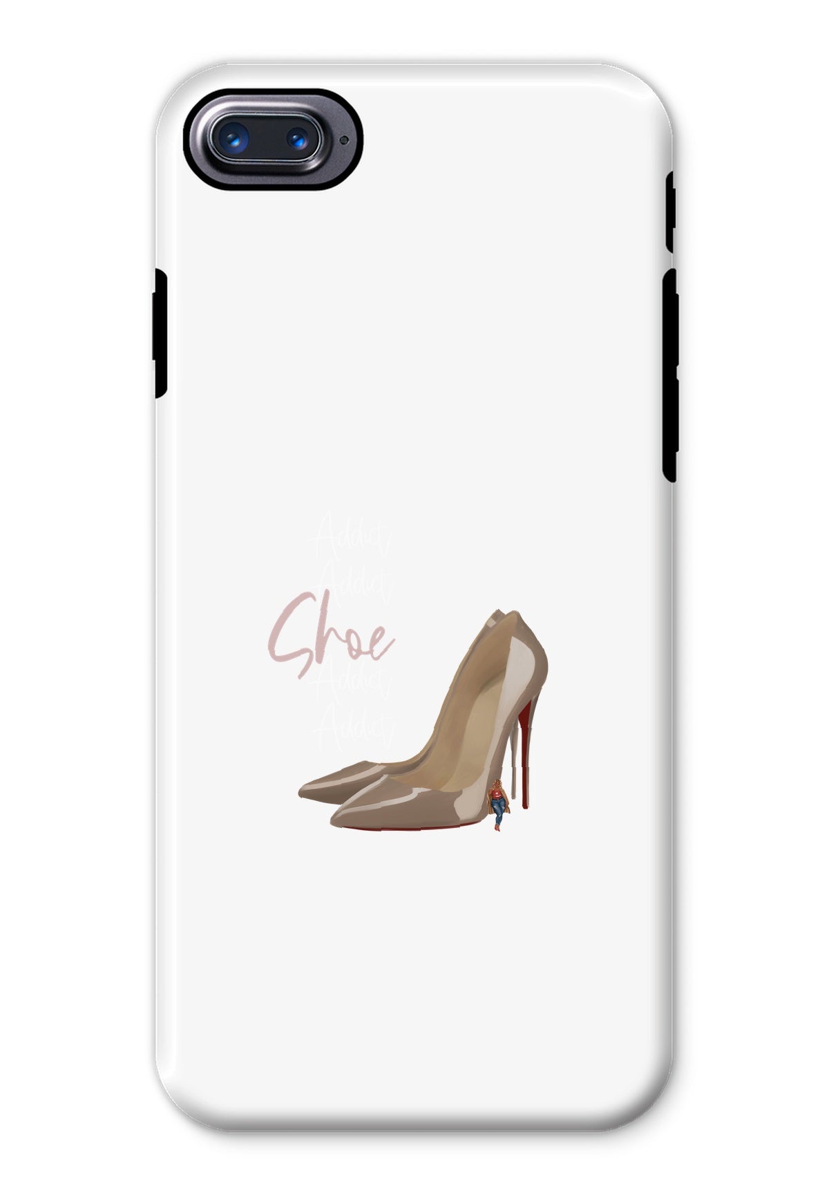 Nude Red Bottoms  Phone Case - Fearless Confidence Coufeax™