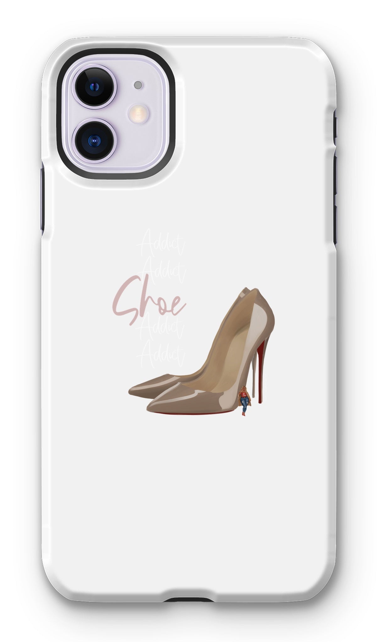 Nude Red Bottoms  Phone Case - Fearless Confidence Coufeax™