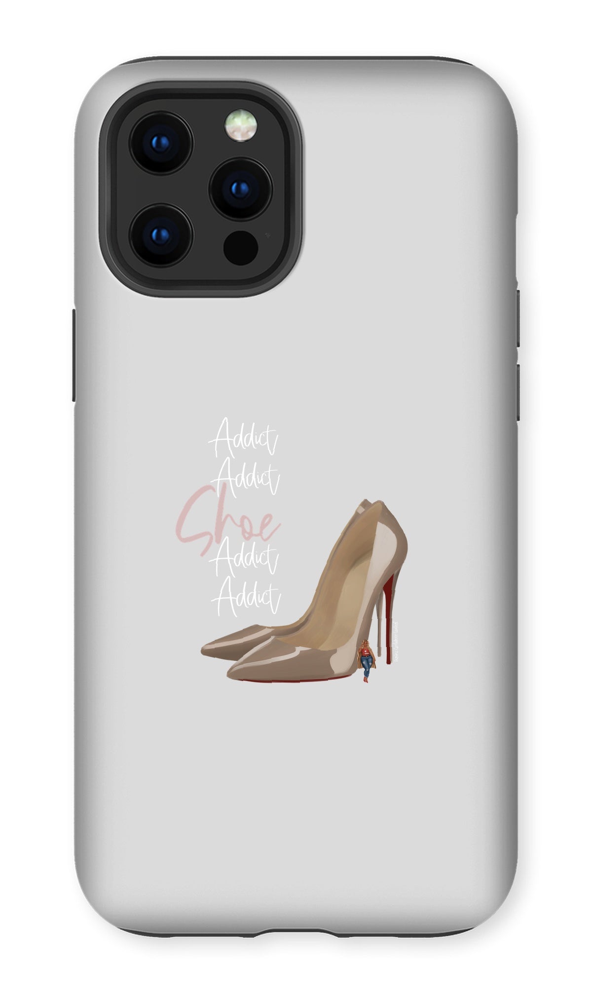 Nude Red Bottoms  Phone Case - Fearless Confidence Coufeax™