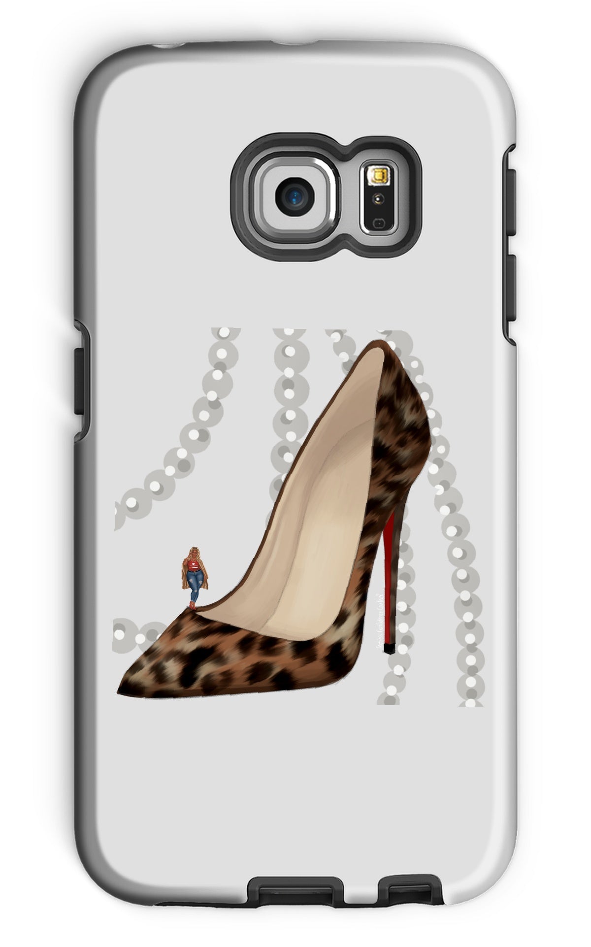 Leopard Heels Phone Case - Fearless Confidence Coufeax™